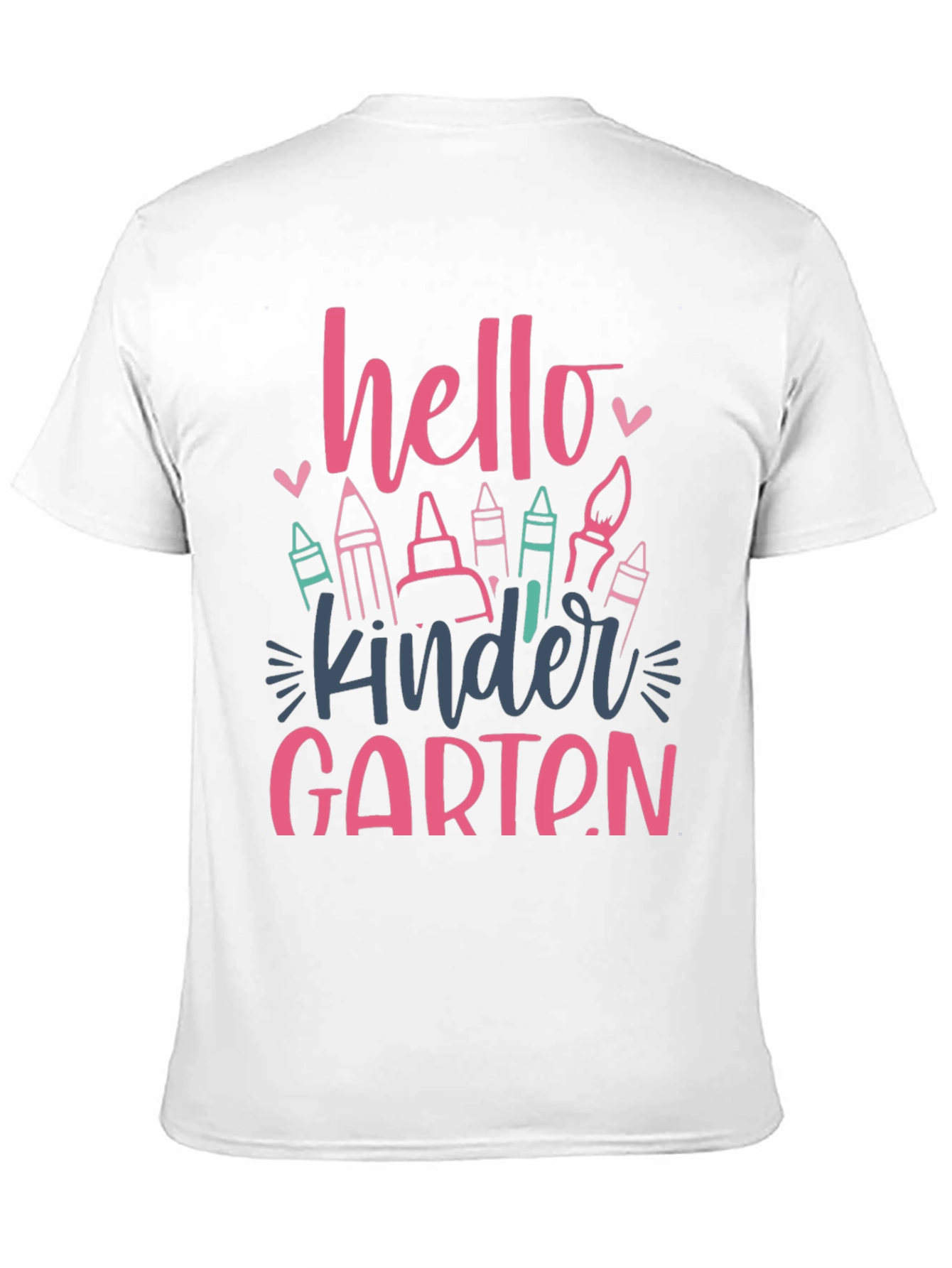 Hello Kindergarten Graphic Tee - Back to School
