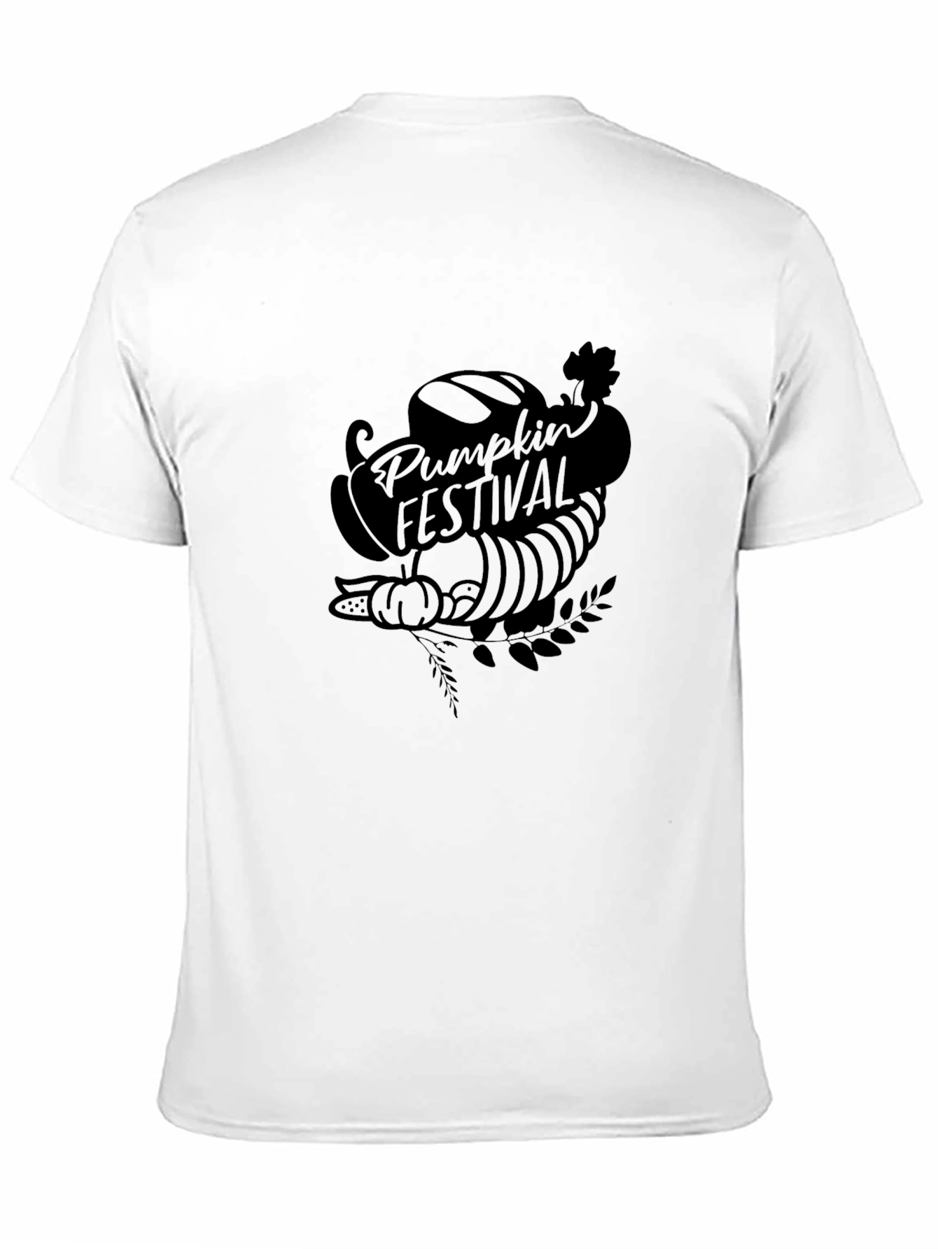 Pumpkin Festival Black Graphic Tee