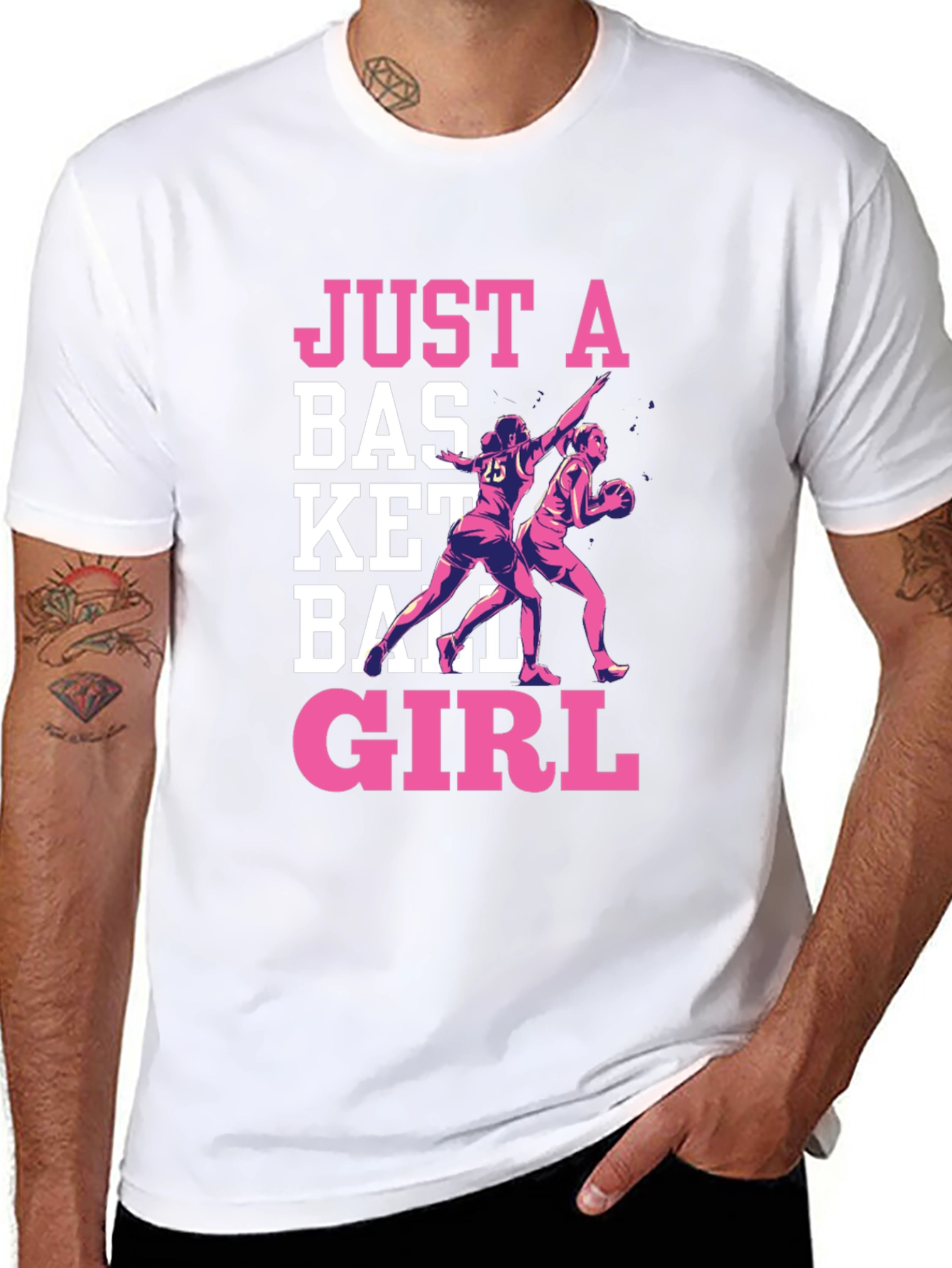 Basketball Girl T-Shirt