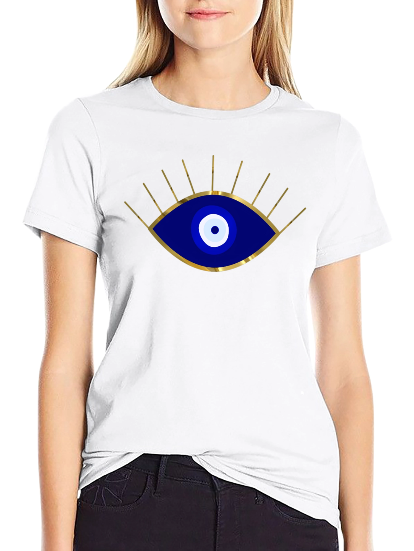 Evil Eye Graphic Tee - Lucky Charm T-Shirt