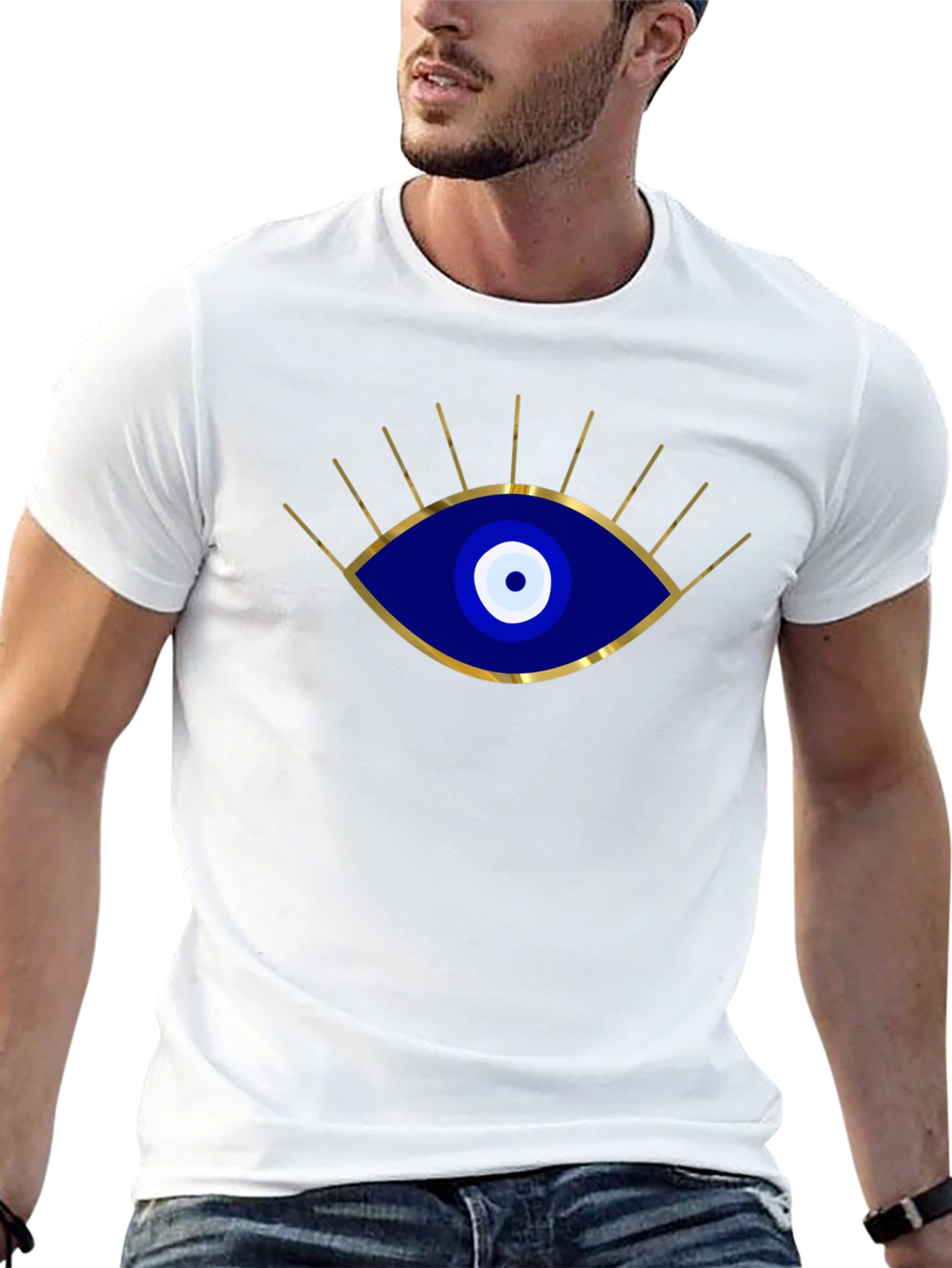 Evil Eye Graphic Tee - Lucky Charm T-Shirt