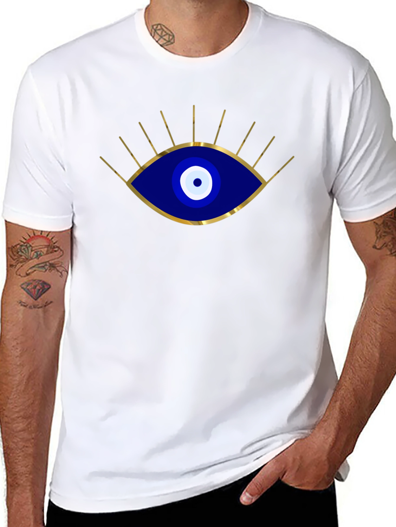 Evil Eye Graphic Tee - Lucky Charm T-Shirt