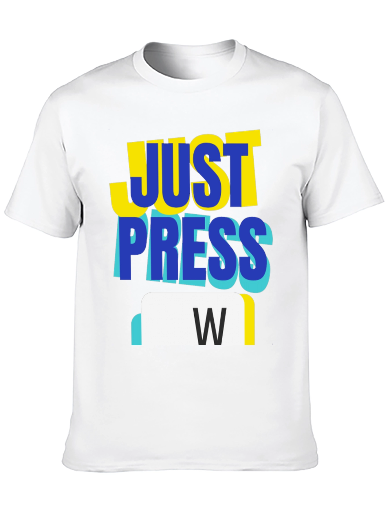 Just Press W Gaming T-Shirt
