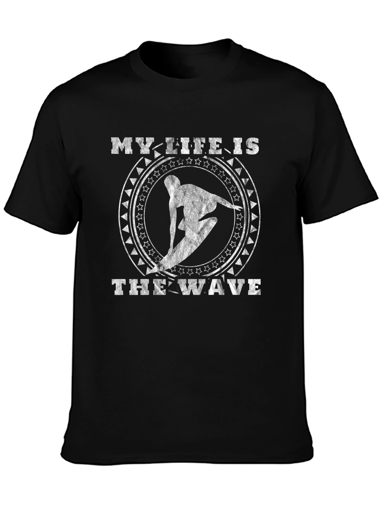 My Life Is The Wave Surfing T-Shirt