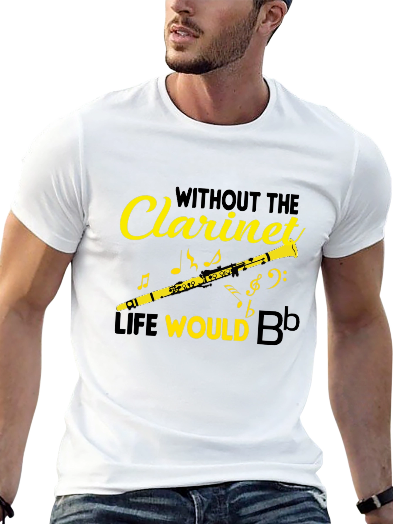 Clarinet Music T-Shirt - Musician Gift