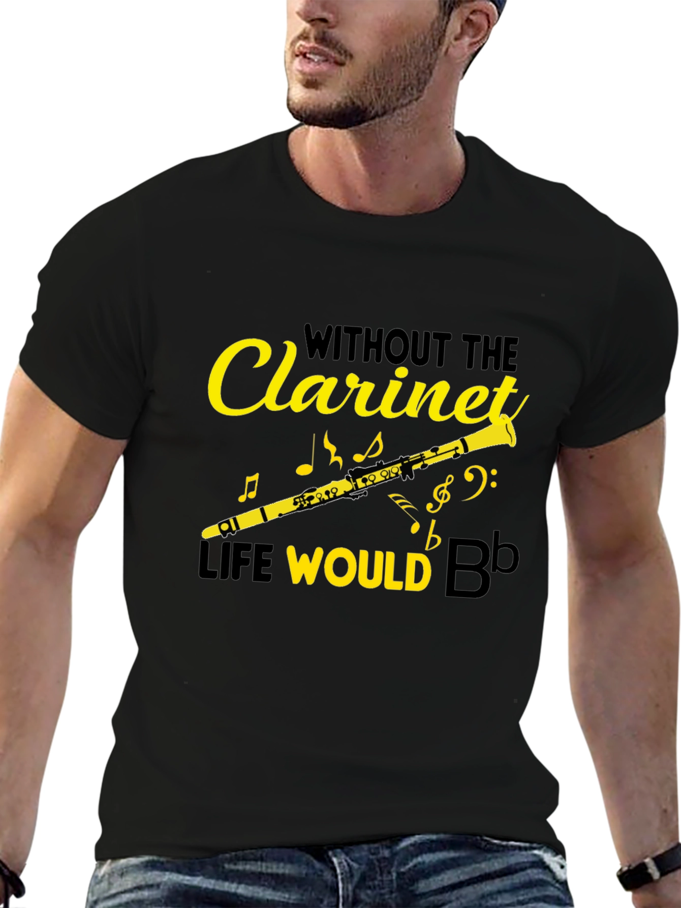 Clarinet Music T-Shirt - Musician Gift