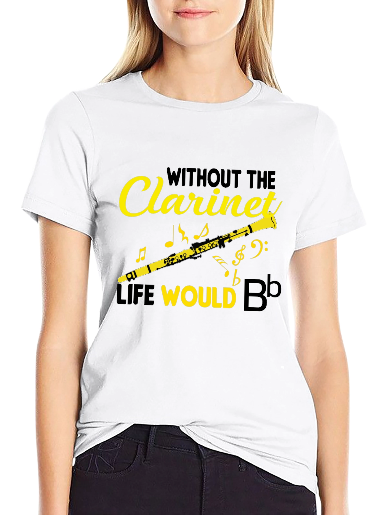 Clarinet Music T-Shirt - Musician Gift