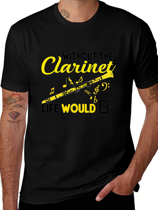 Clarinet Music T-Shirt - Musician Gift