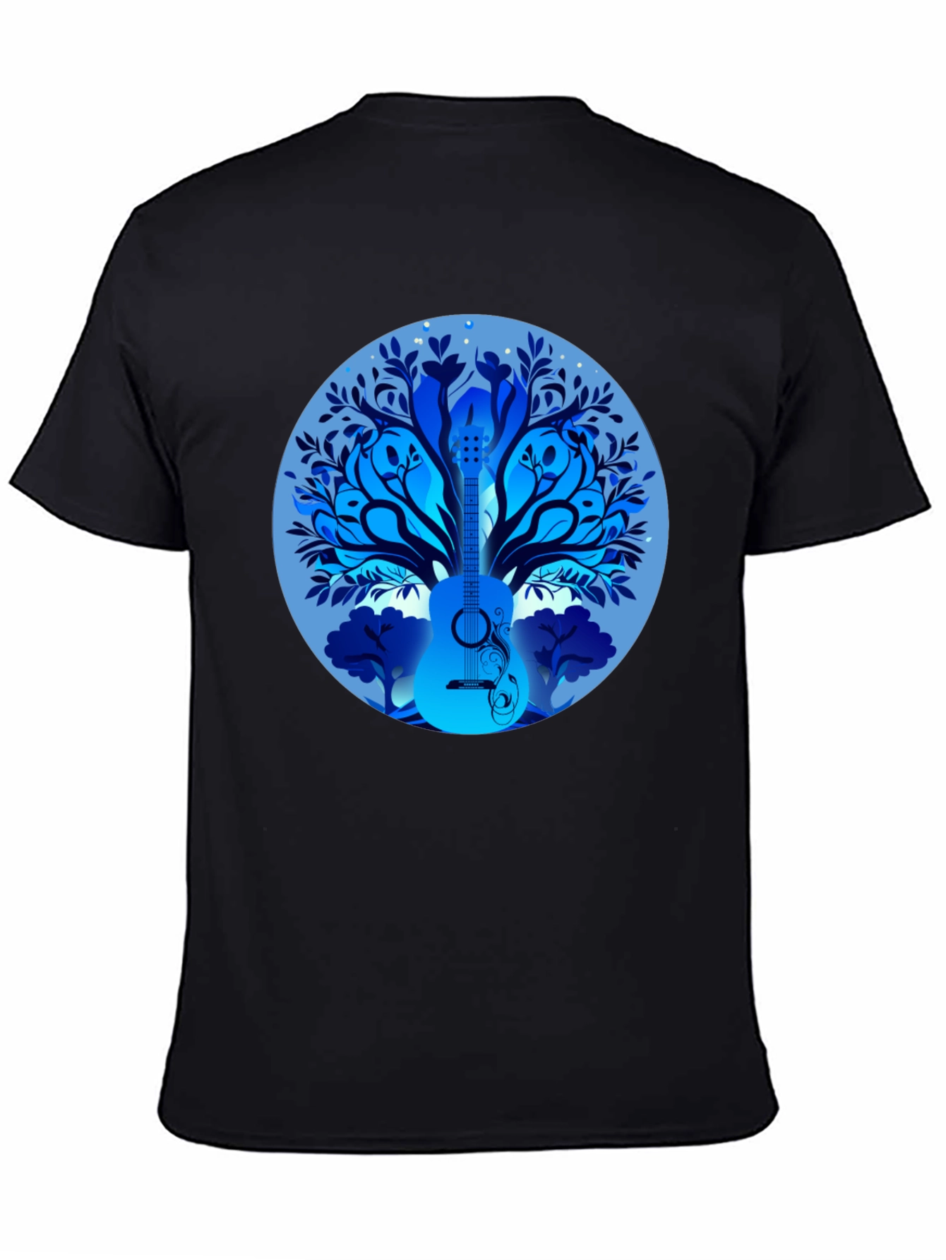 Guitar Tree T-Shirt - Music Lover Tee