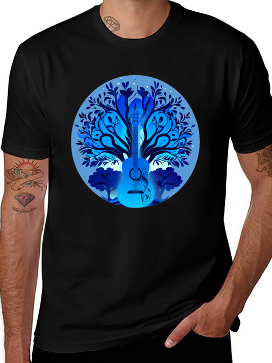 Guitar Tree T-Shirt - Music Lover Tee
