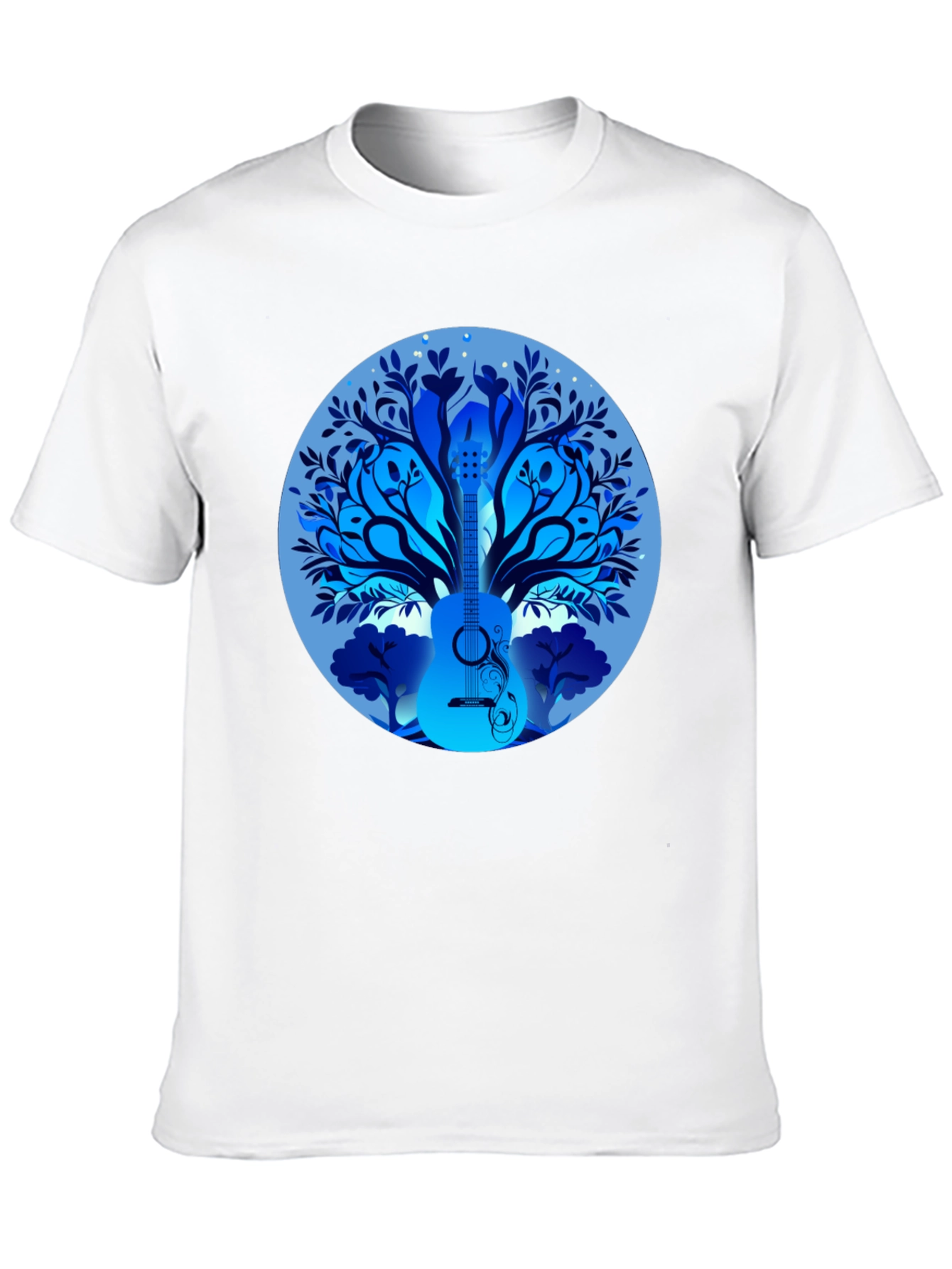 Guitar Tree T-Shirt - Music Lover Tee