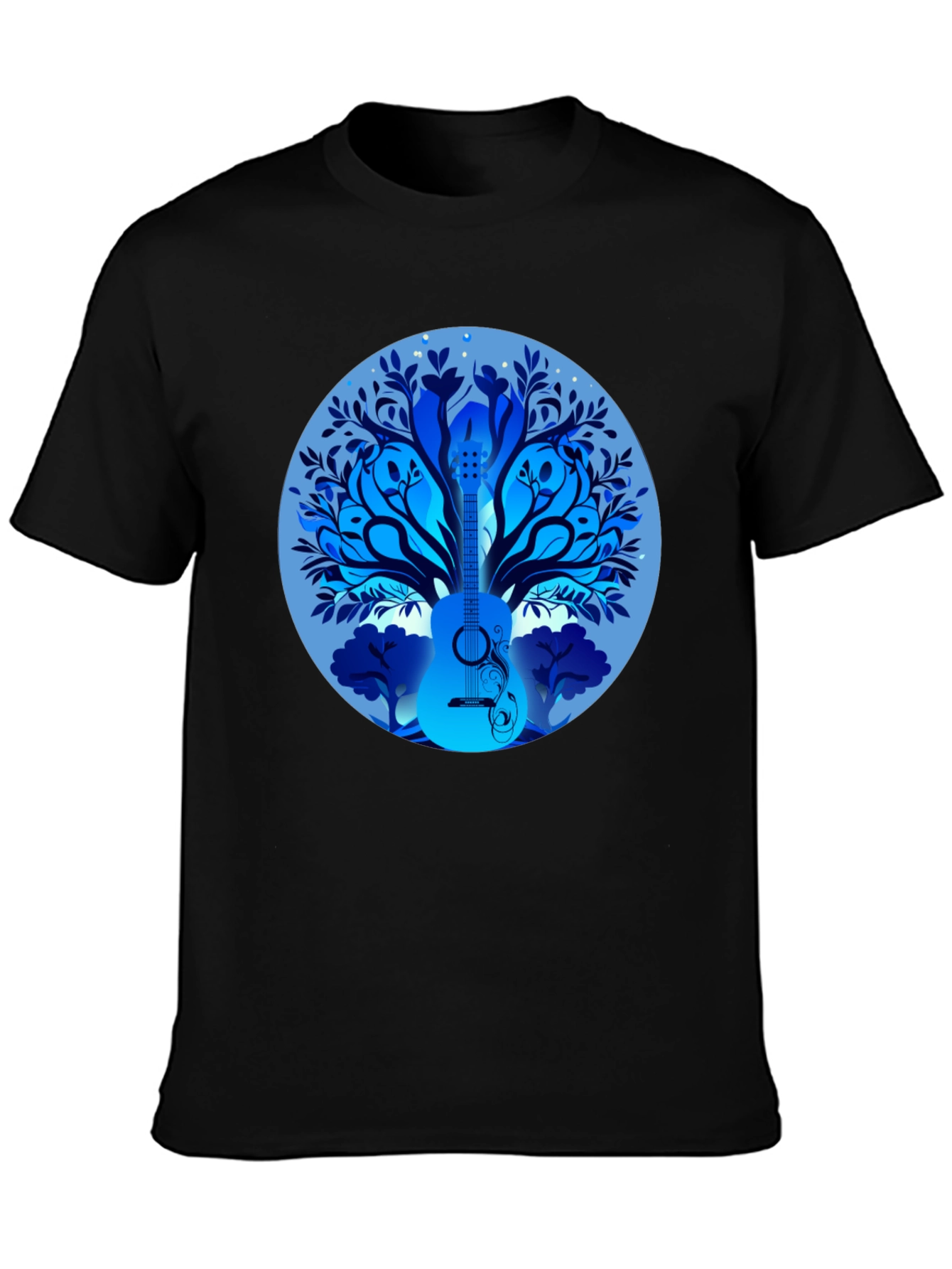 Guitar Tree T-Shirt - Music Lover Tee