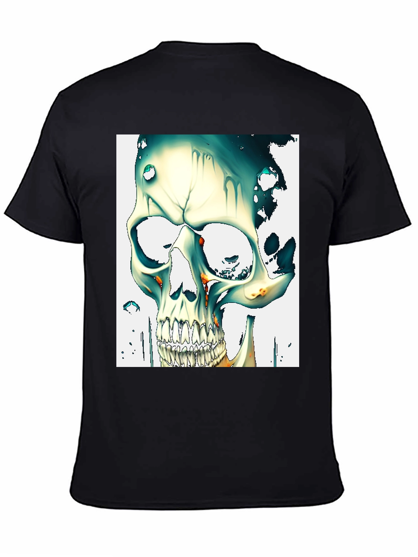 Skull Graphic Tee - Unique Artistic Design