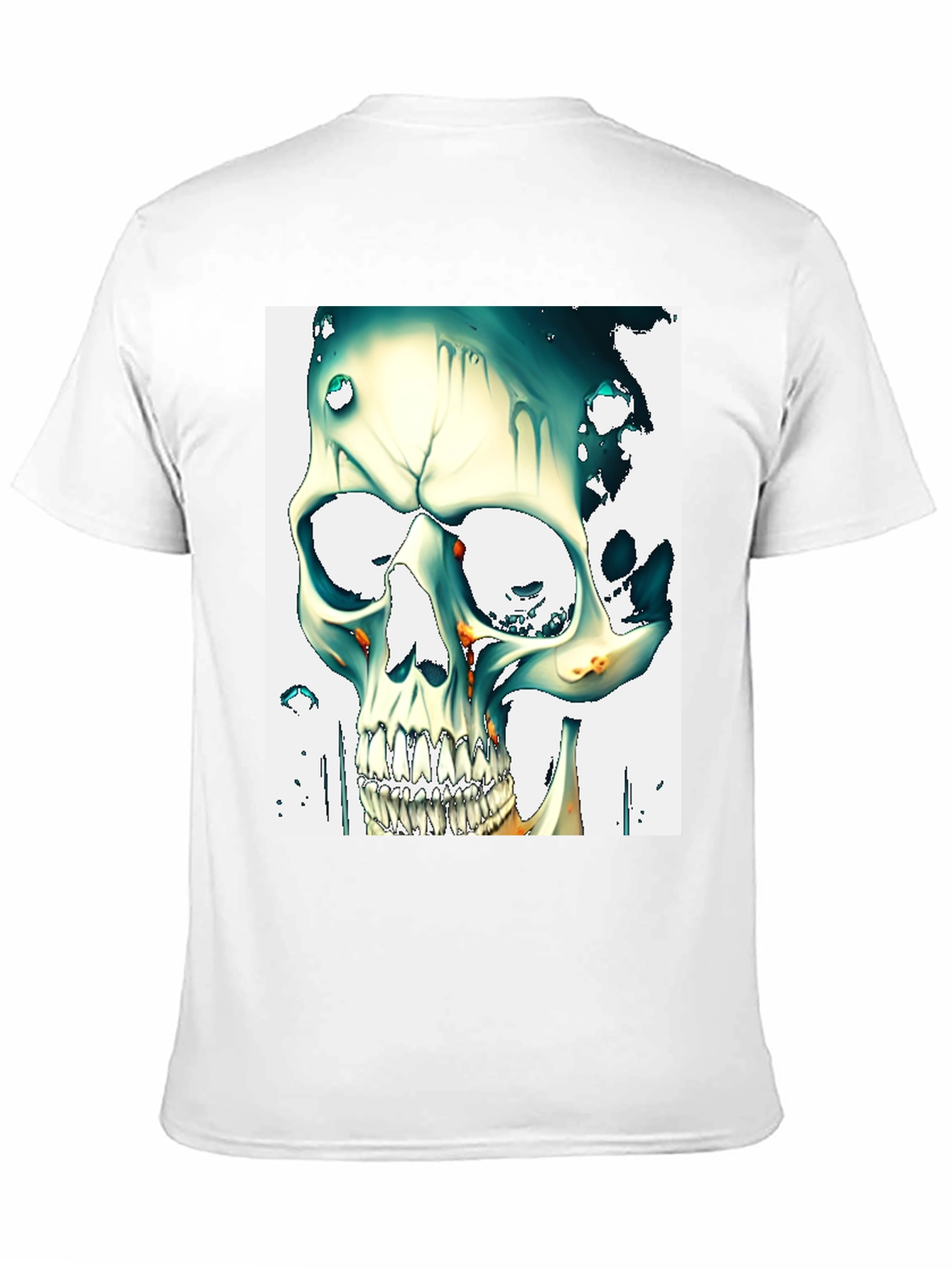 Skull Graphic Tee - Unique Artistic Design