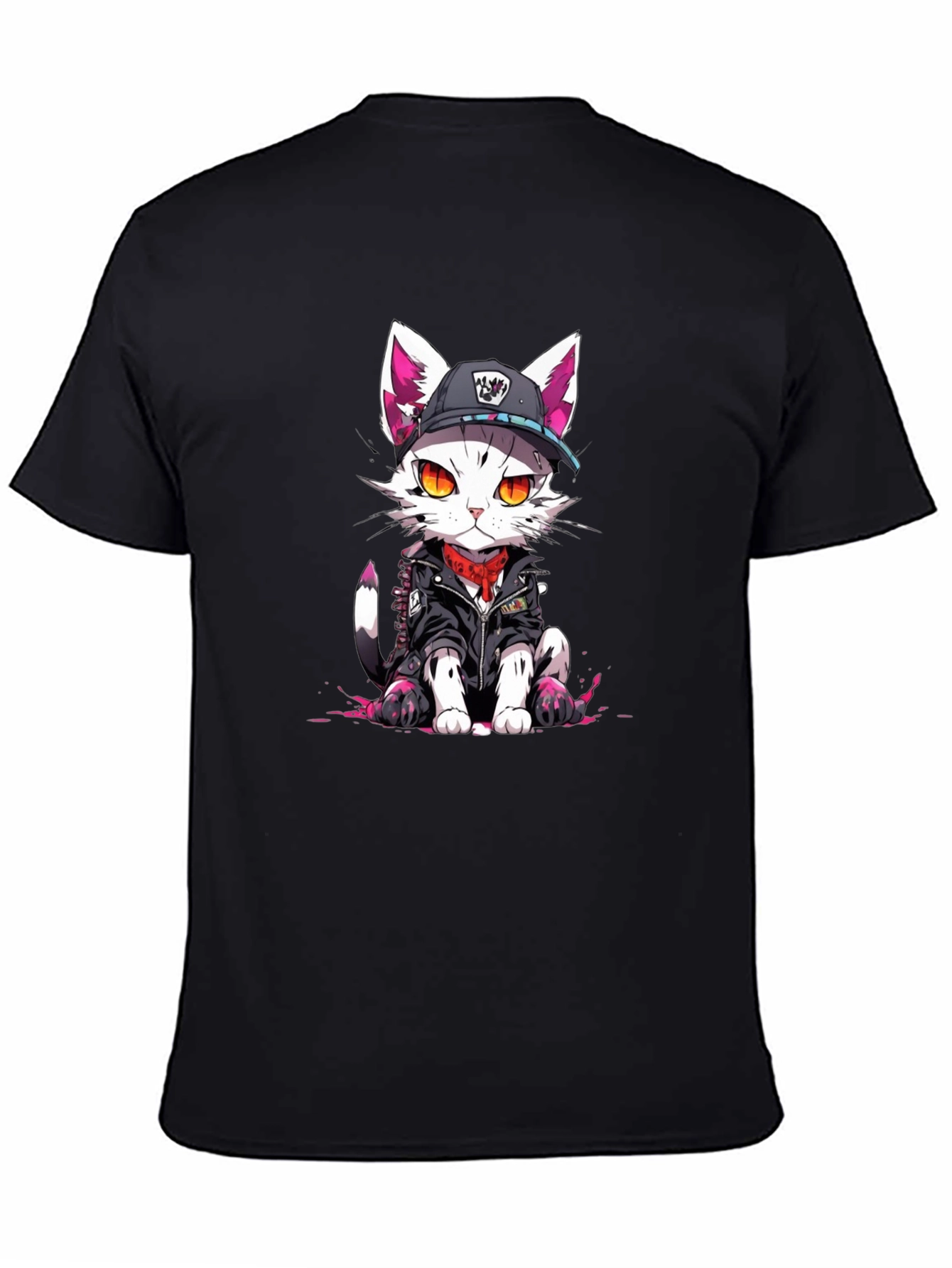 Cool Cat Graphic Tee - Urban Style