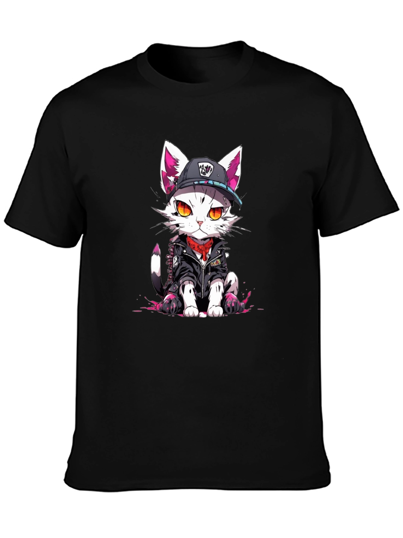 Cool Cat Graphic Tee - Urban Style