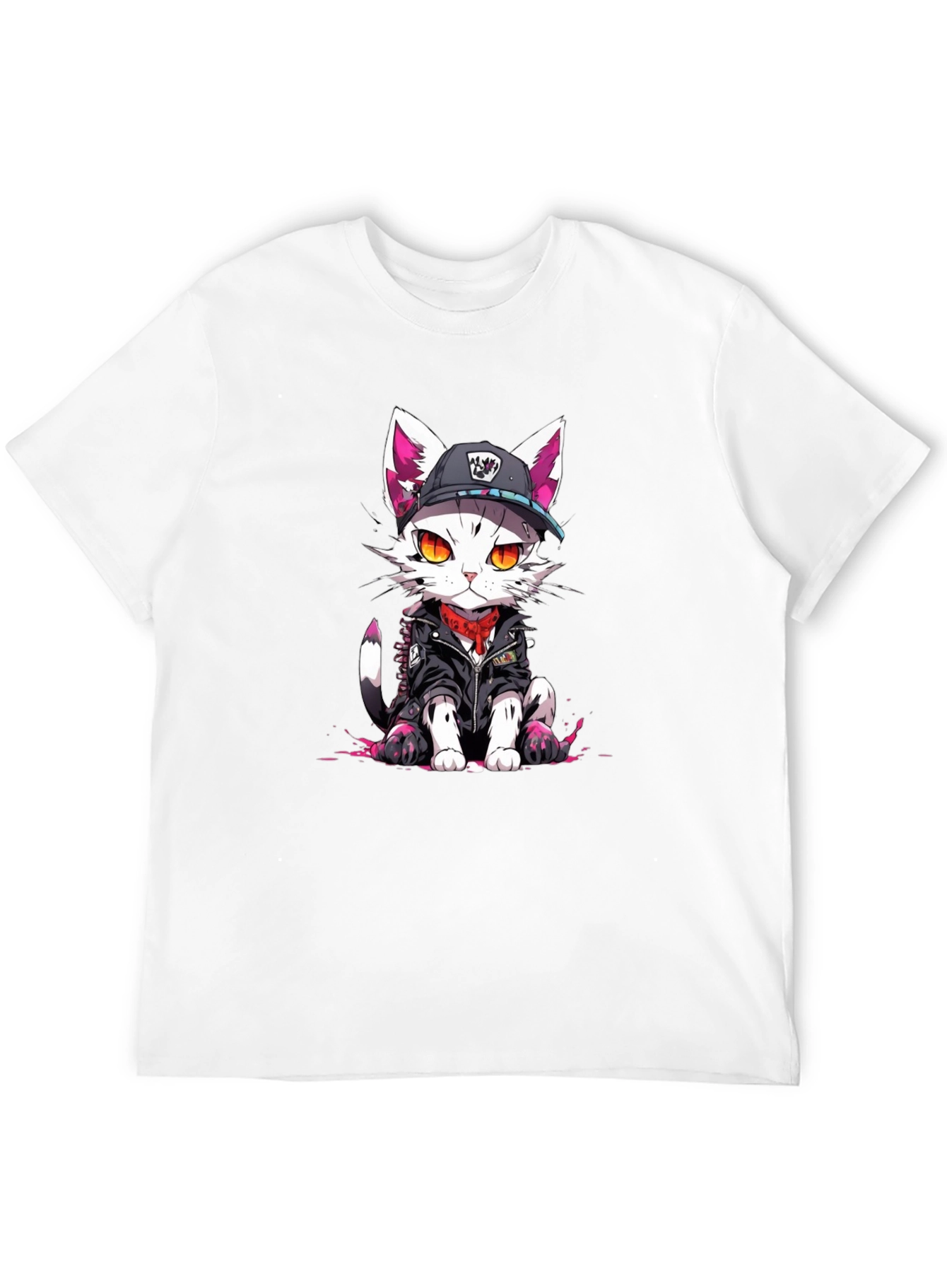 Cool Cat Graphic Tee - Urban Style