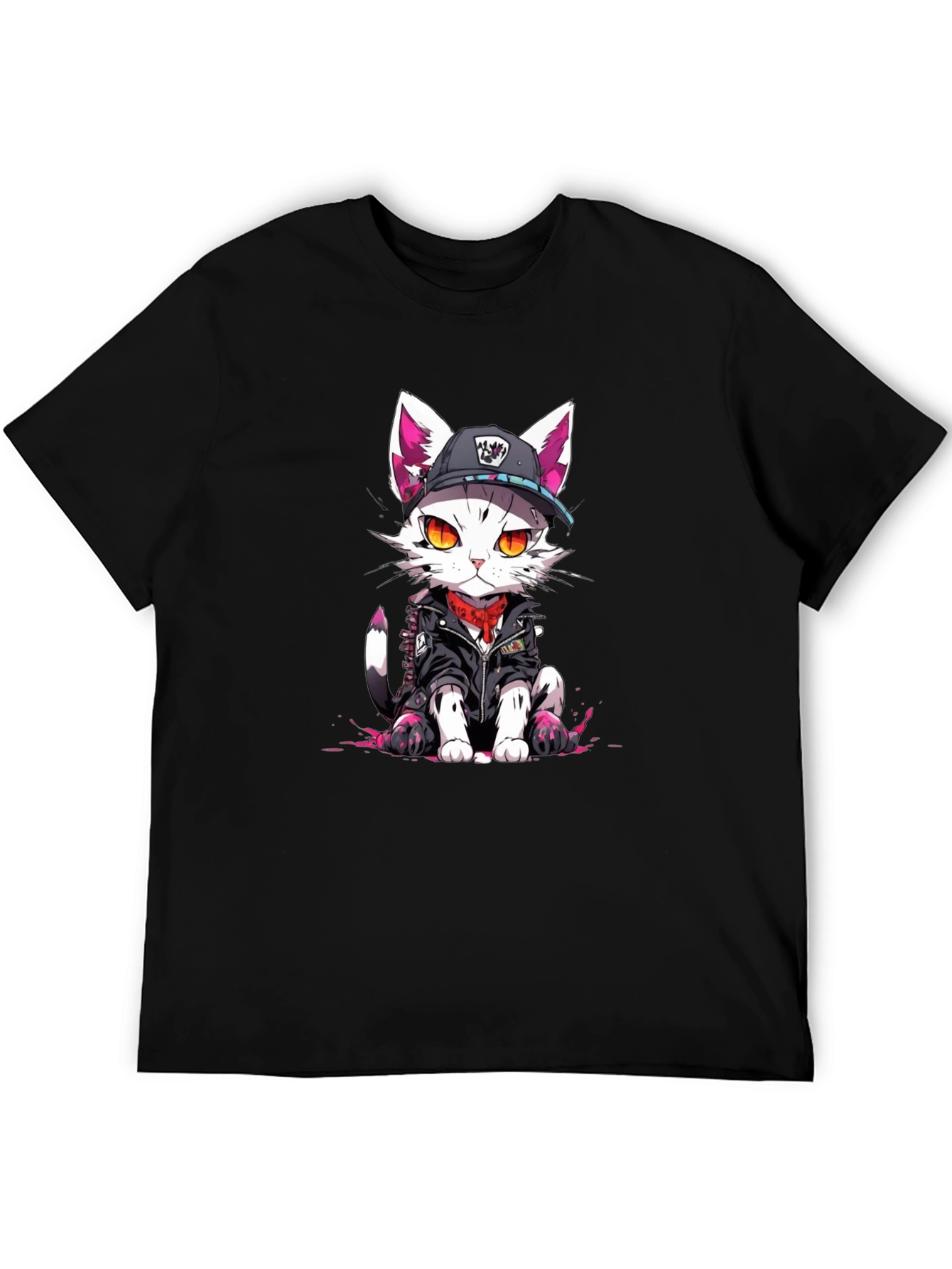 Cool Cat Graphic Tee - Urban Style