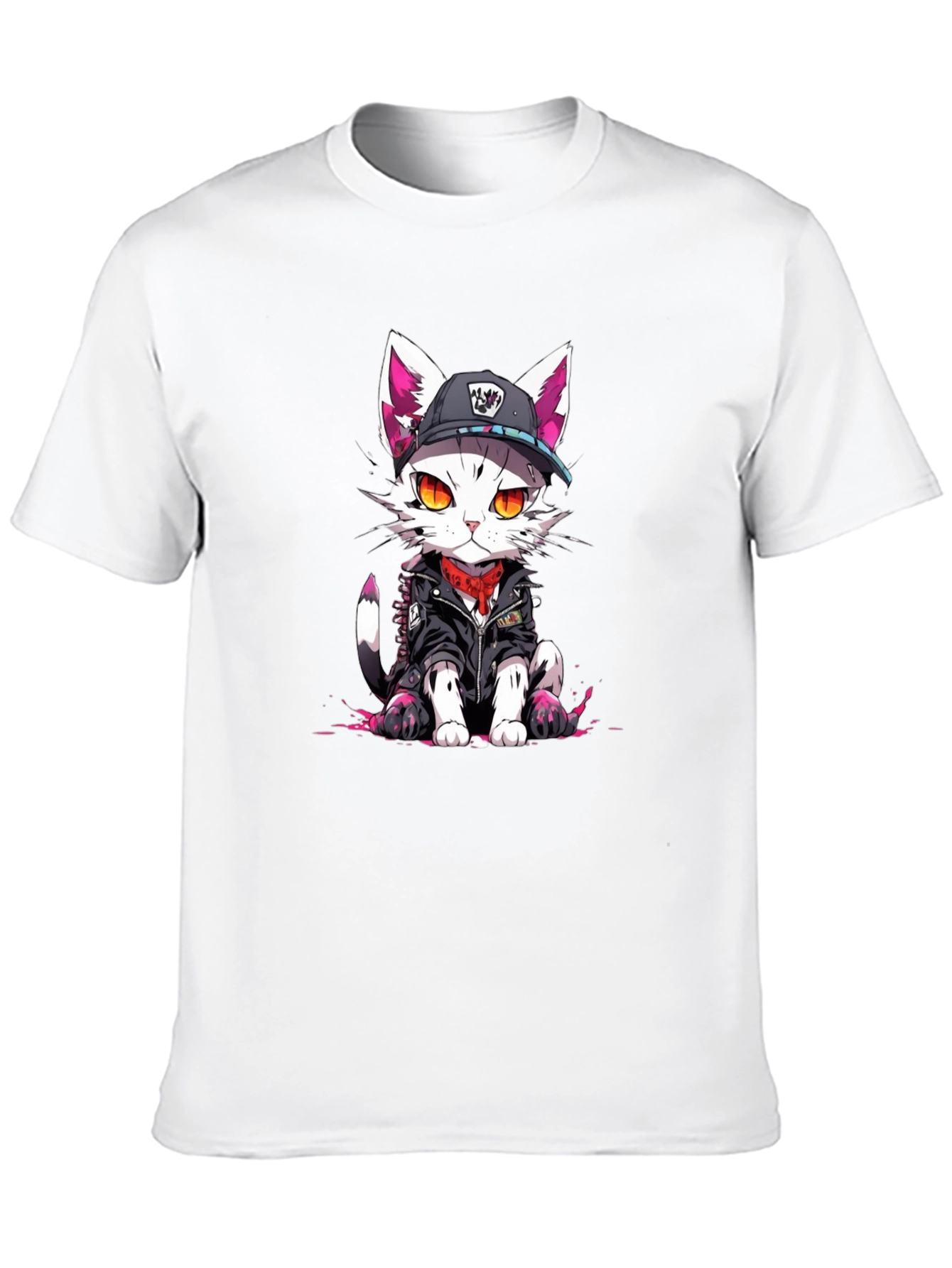 Cool Cat Graphic Tee - Urban Style