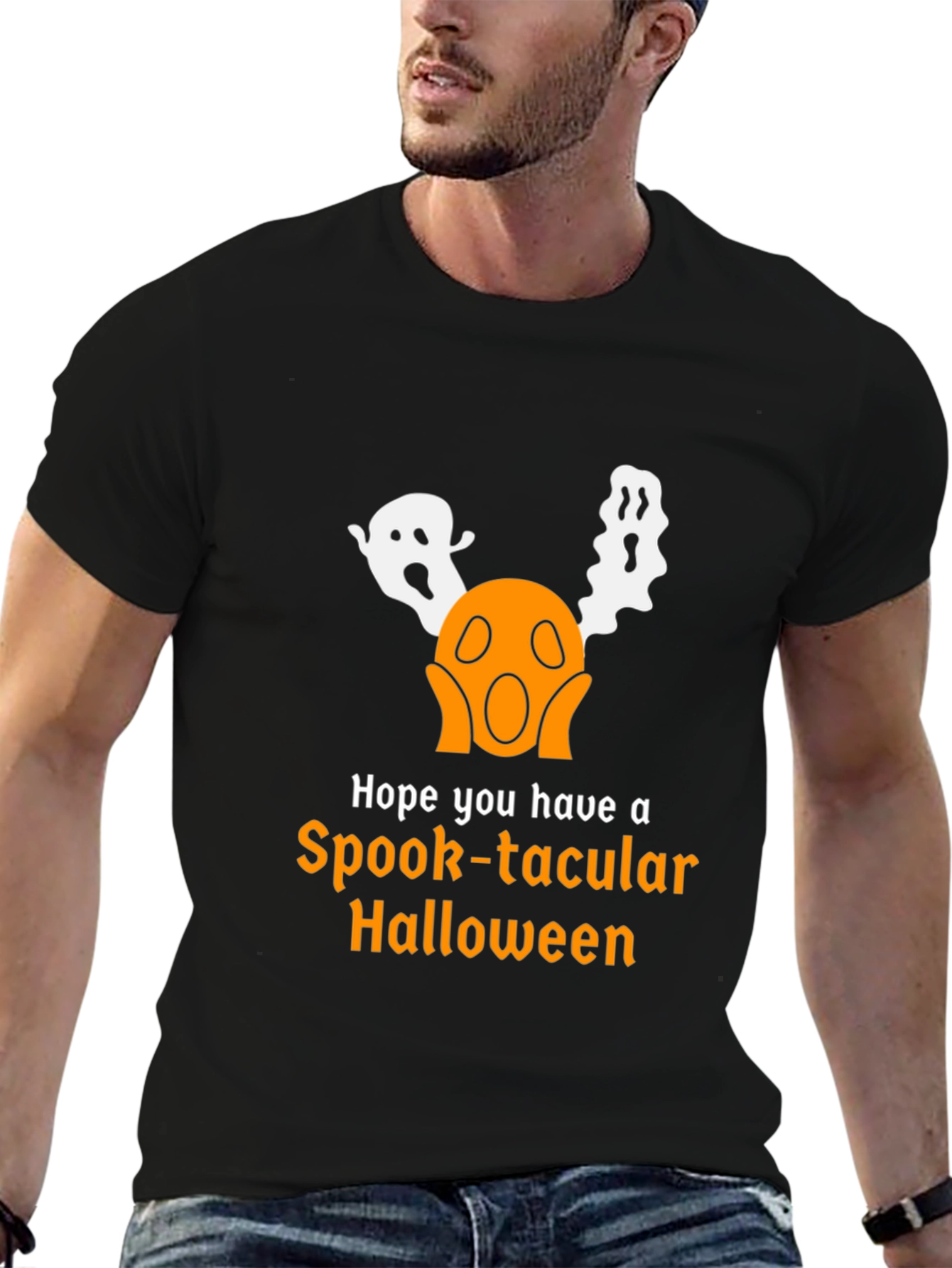 Spook-tacular Halloween Graphic Tee