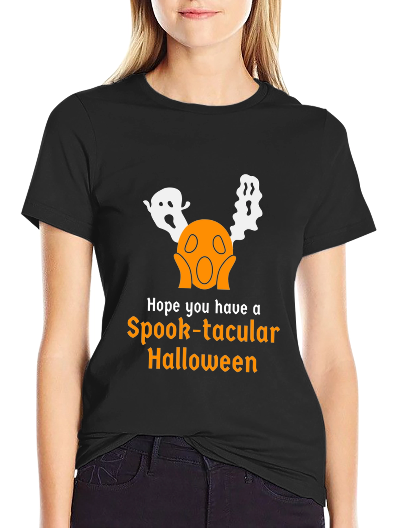 Spook-tacular Halloween Graphic Tee
