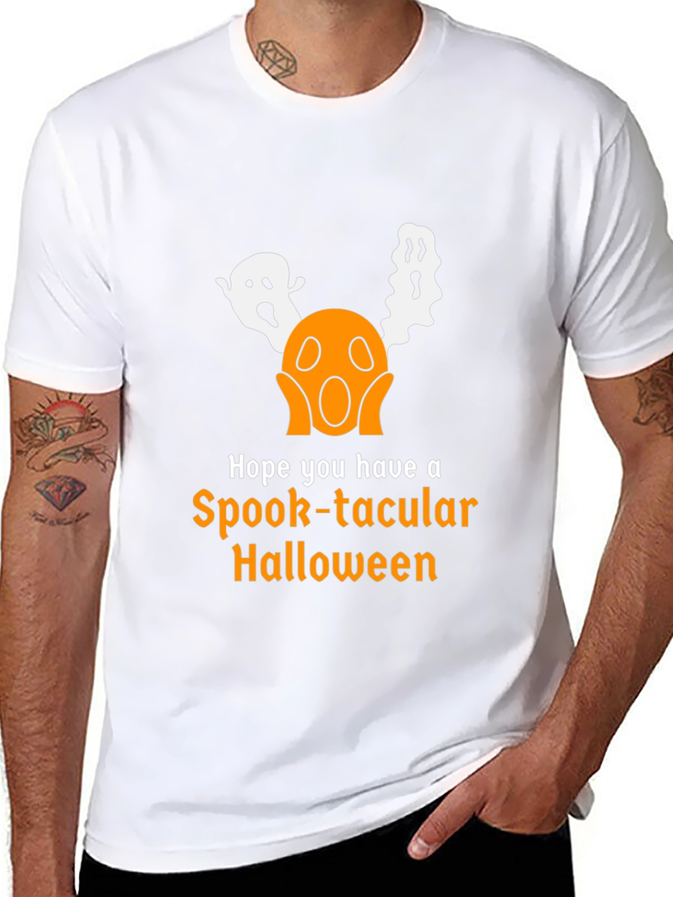 Spook-tacular Halloween Graphic Tee