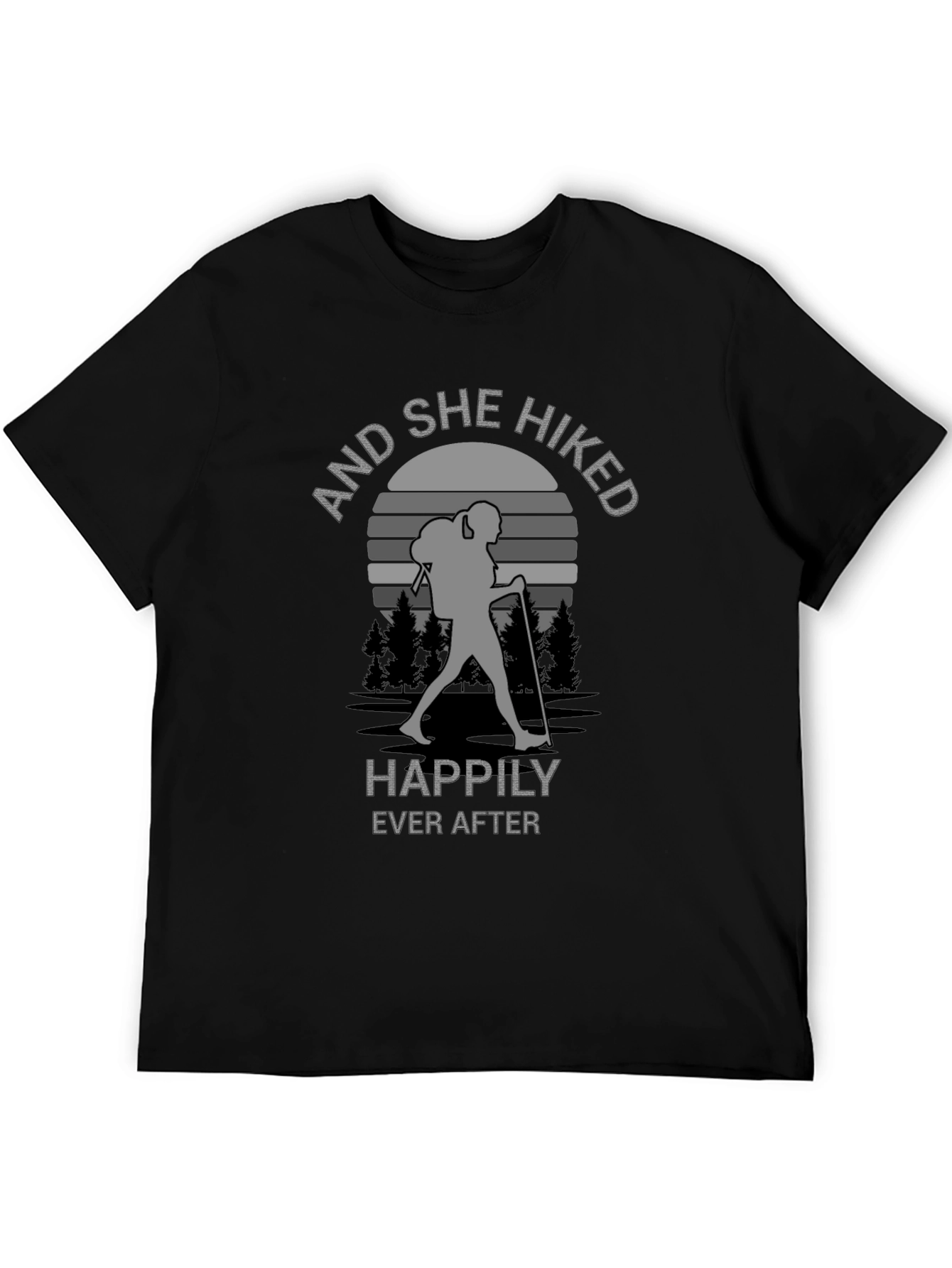 And She Hiked Happily Ever After T-Shirt