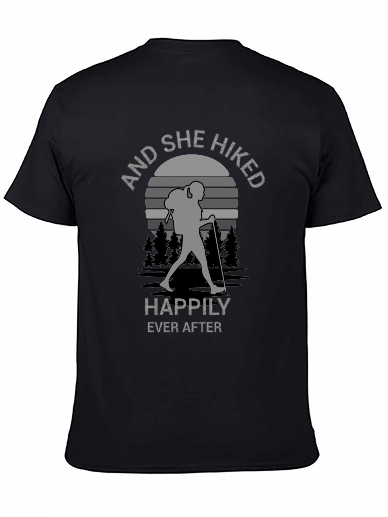 And She Hiked Happily Ever After T-Shirt