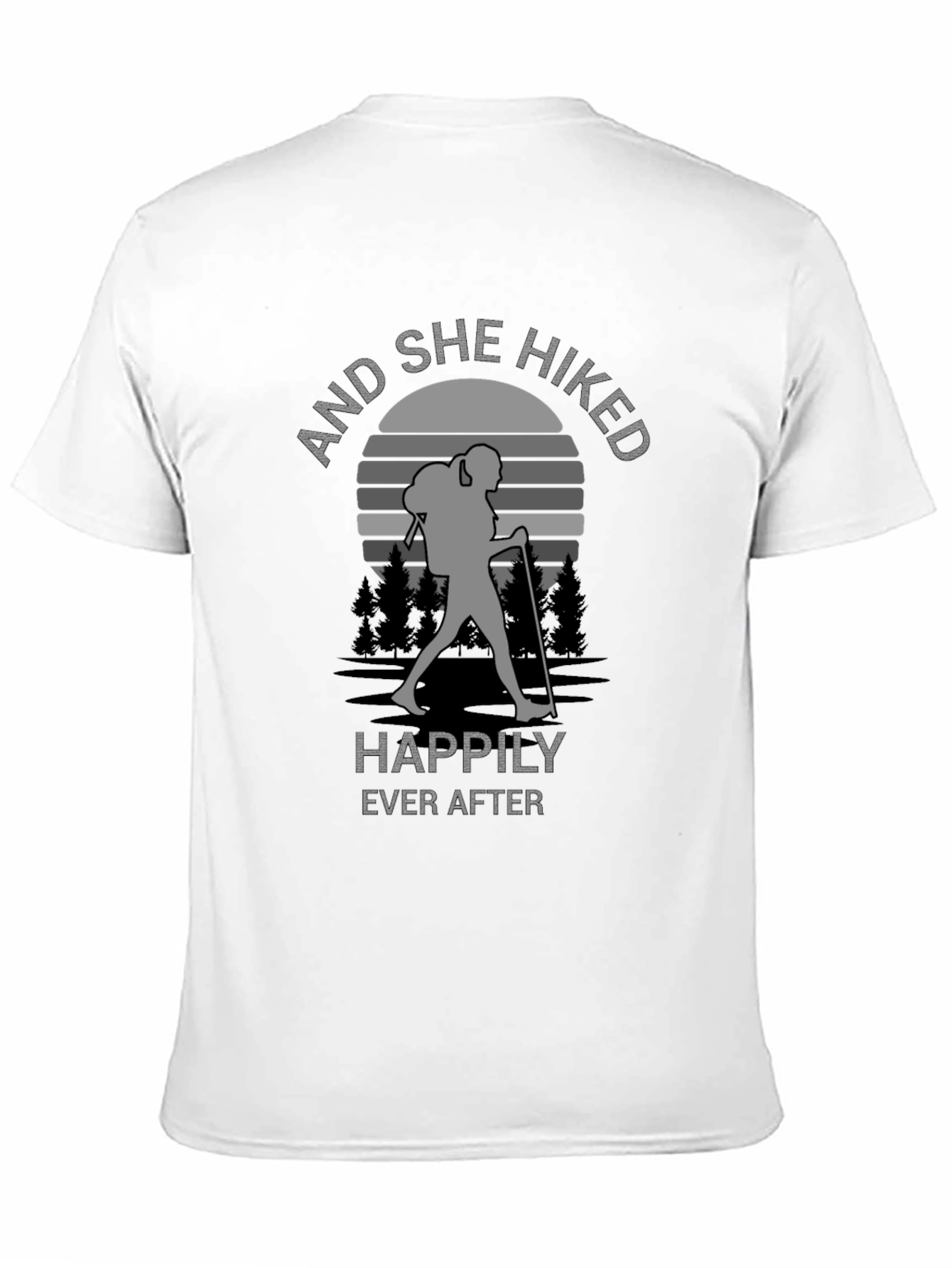 And She Hiked Happily Ever After T-Shirt