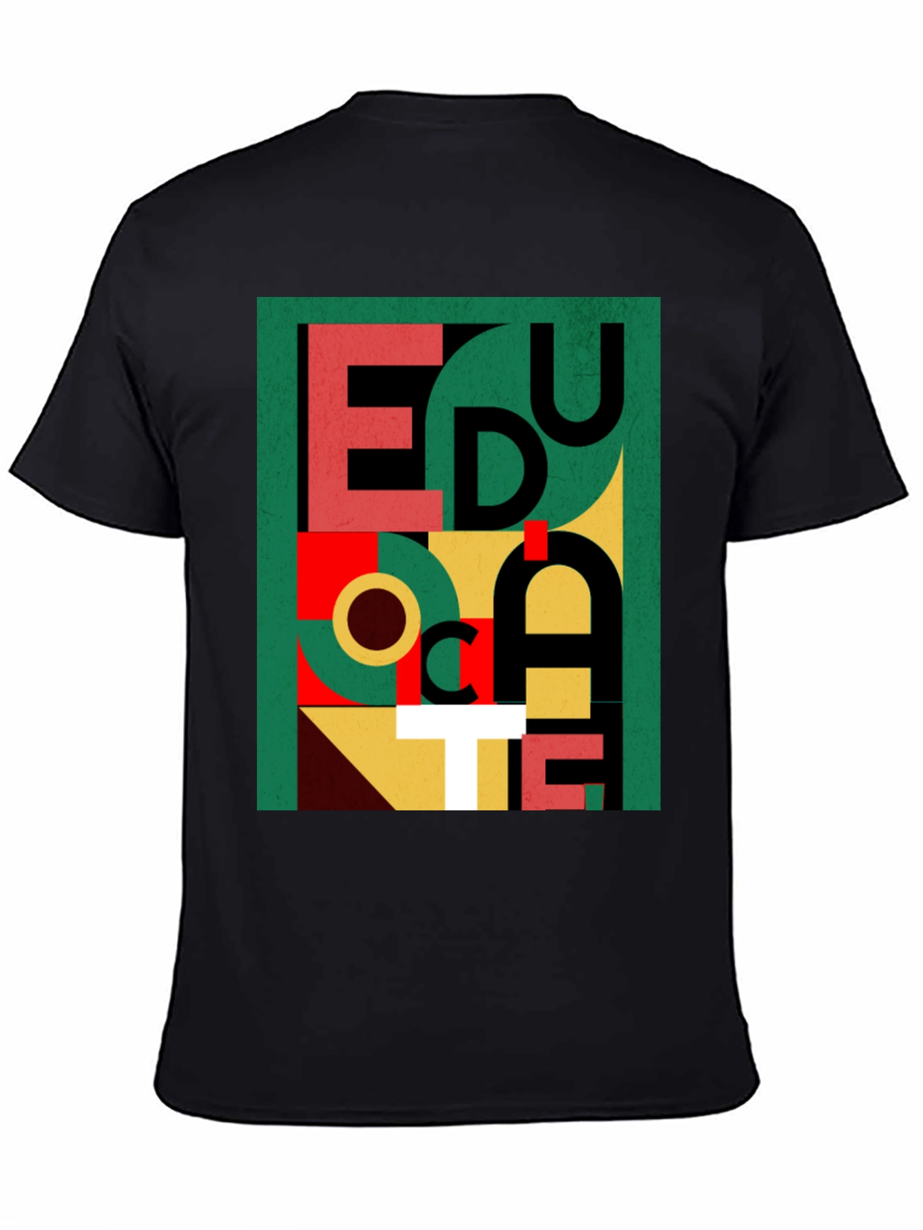 Geometric Educate Graphic Tee
