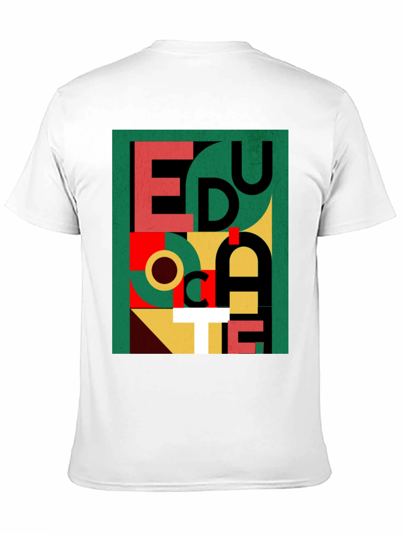 Geometric Educate Graphic Tee