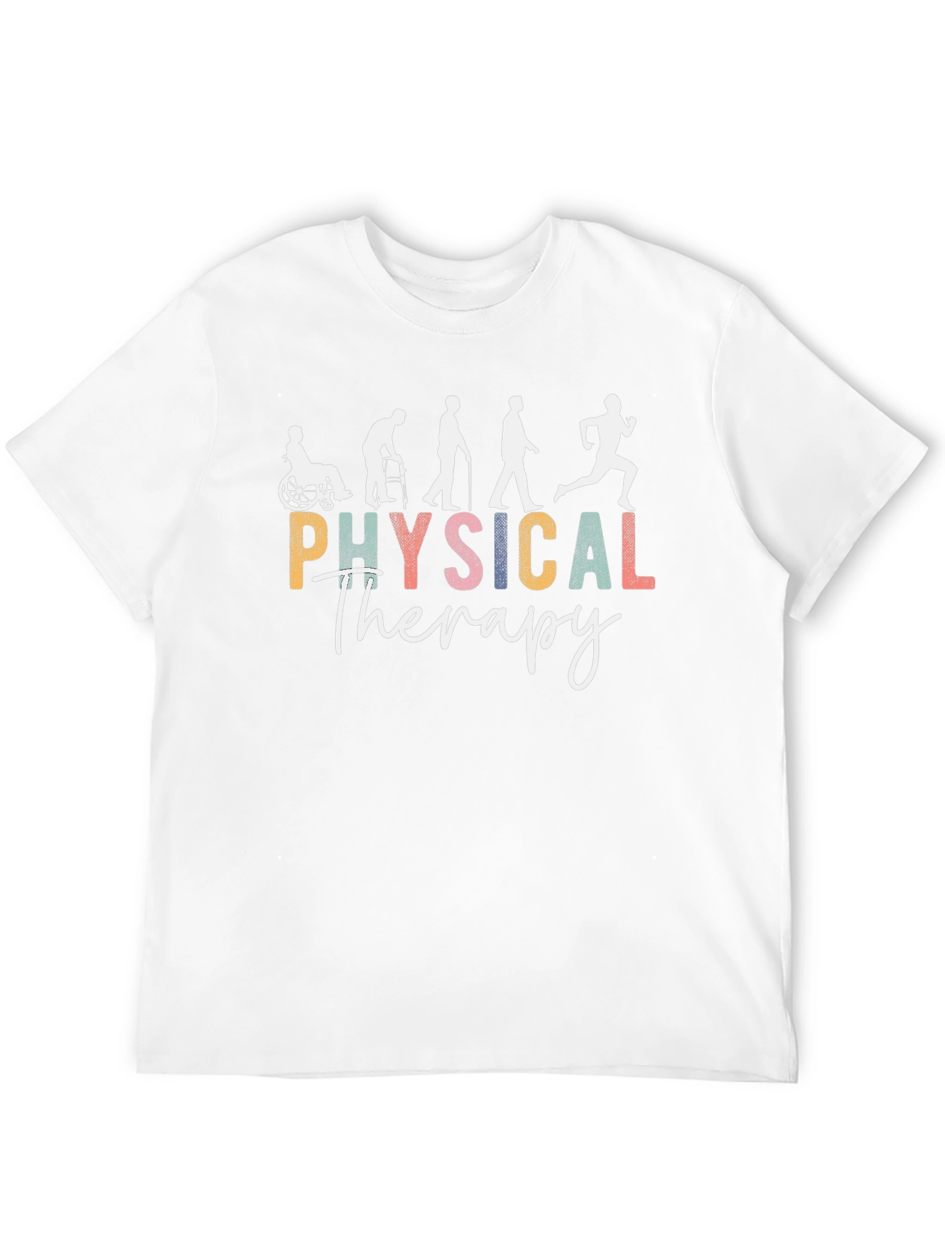 Physical Therapy Evolution Black Graphic T-Shirt
