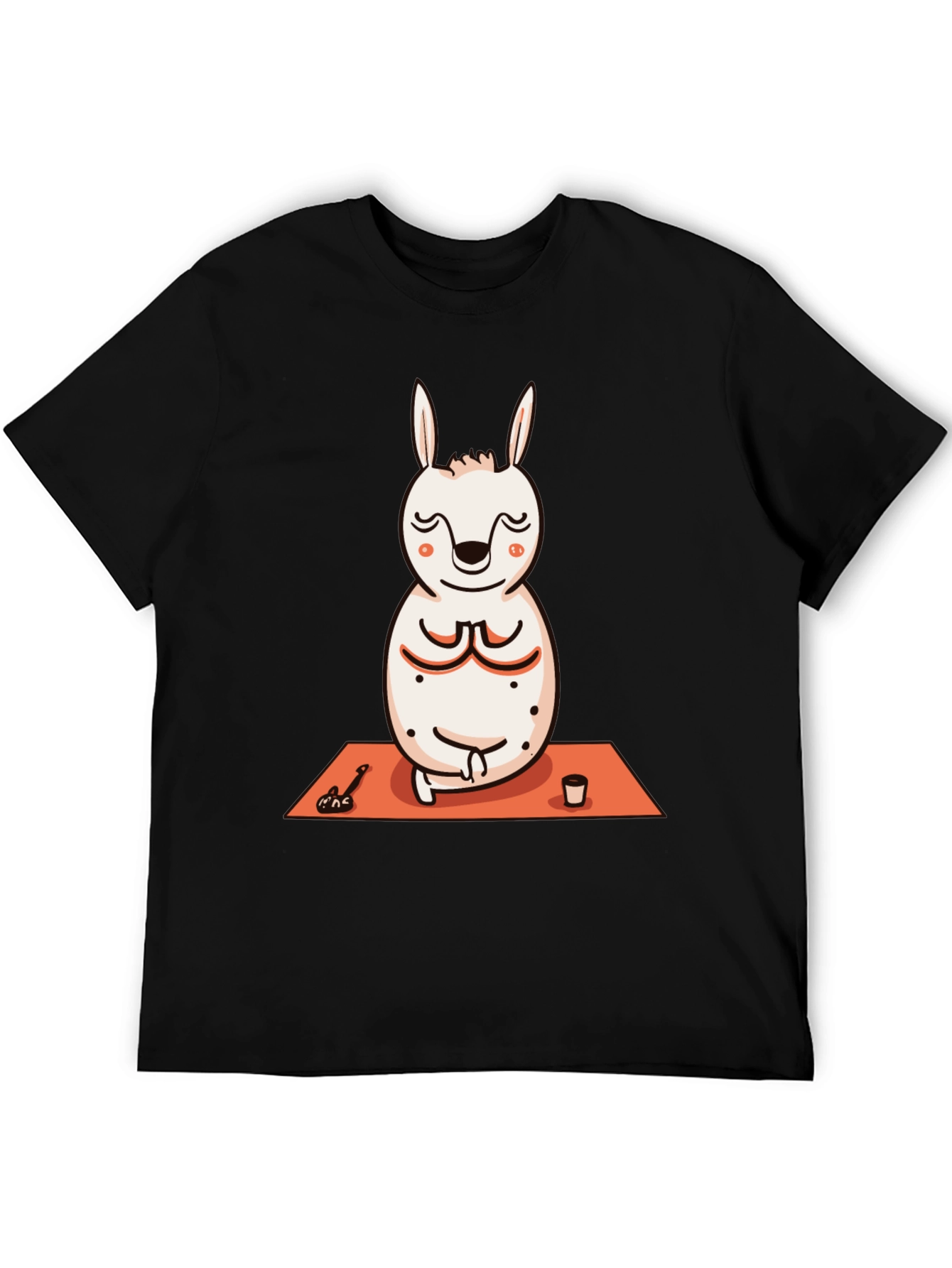 Yoga Bunny T-Shirt - Meditating Rabbit Design