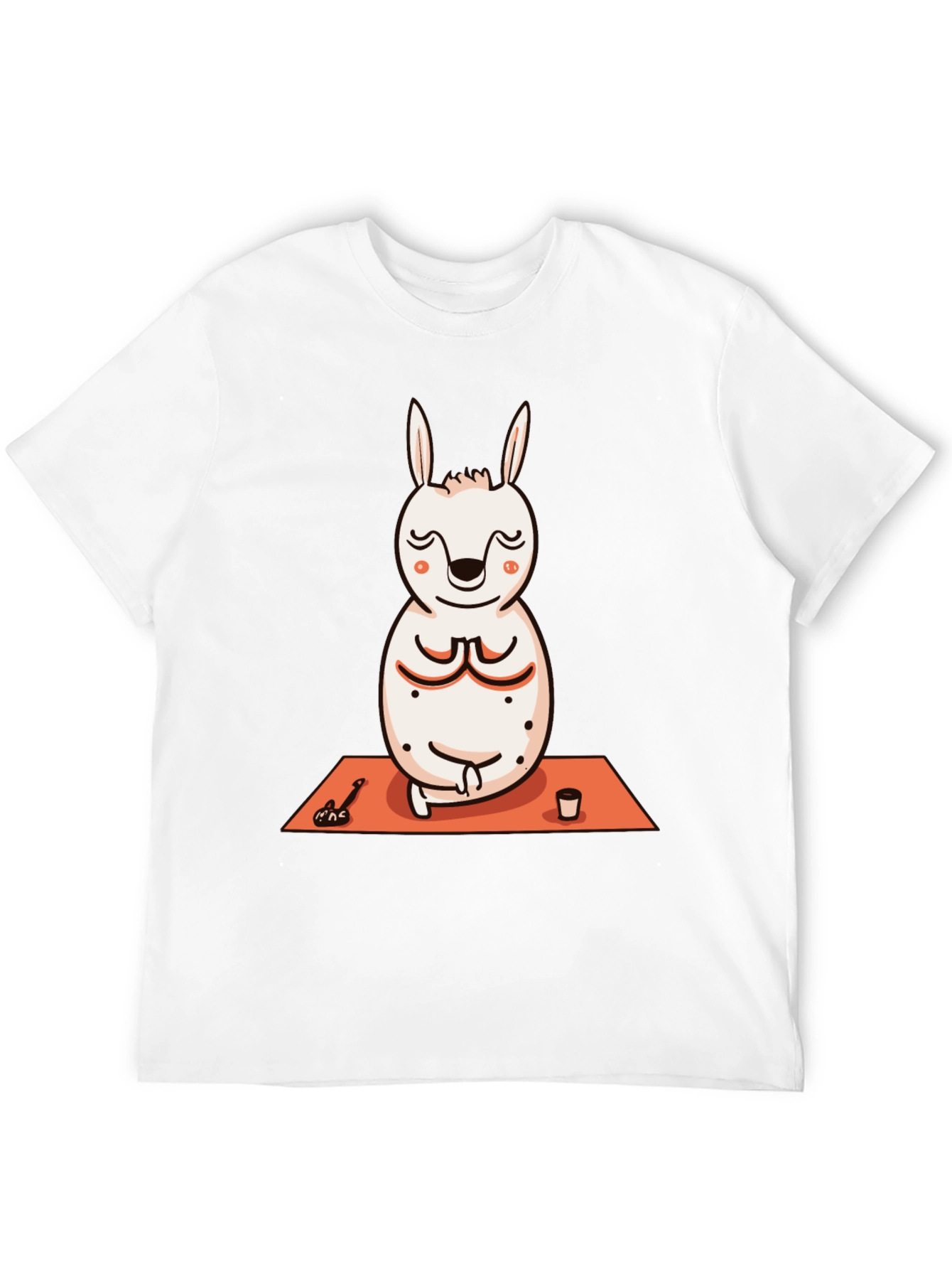 Yoga Bunny T-Shirt - Meditating Rabbit Design