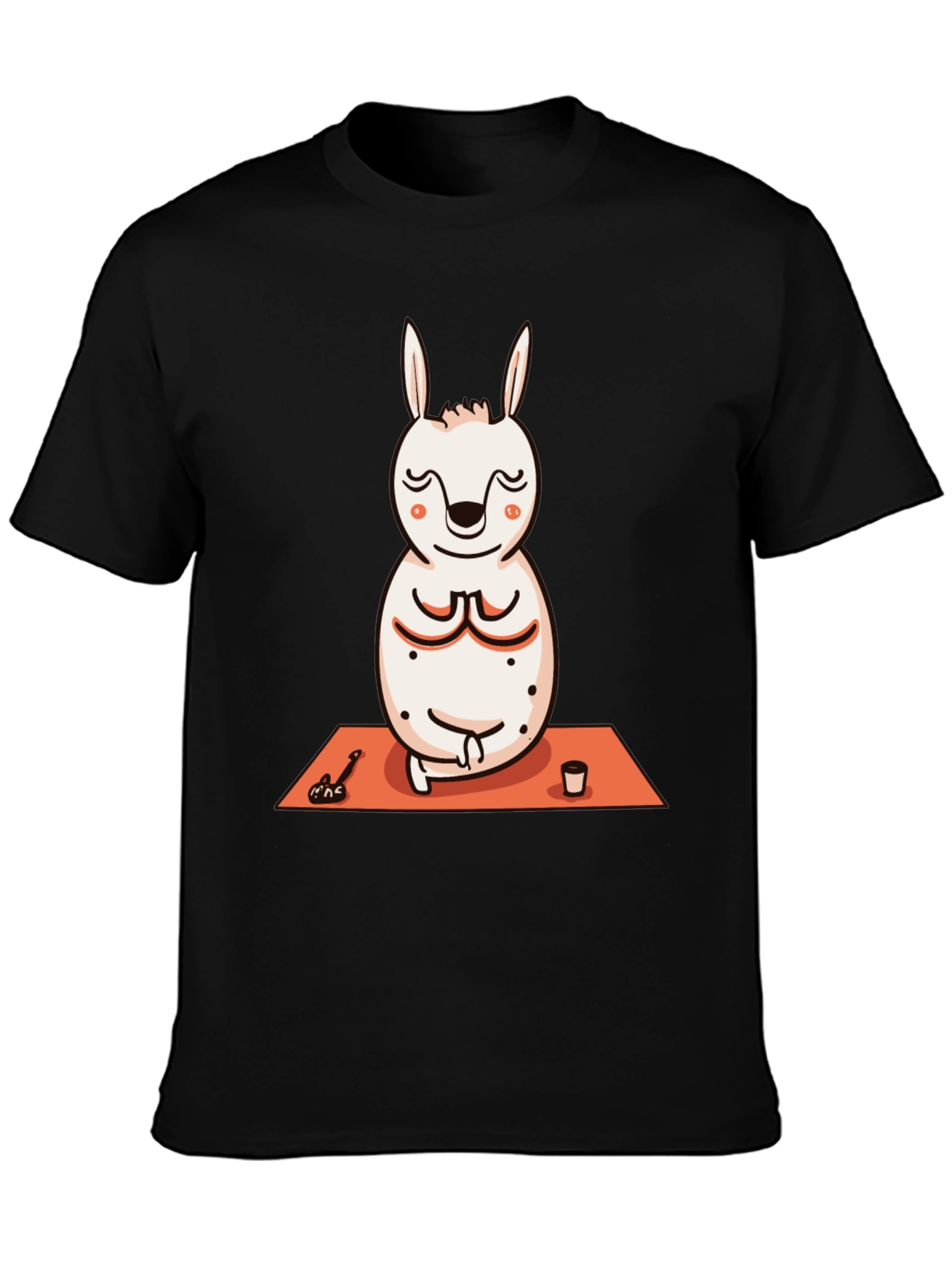 Yoga Bunny T-Shirt - Meditating Rabbit Design