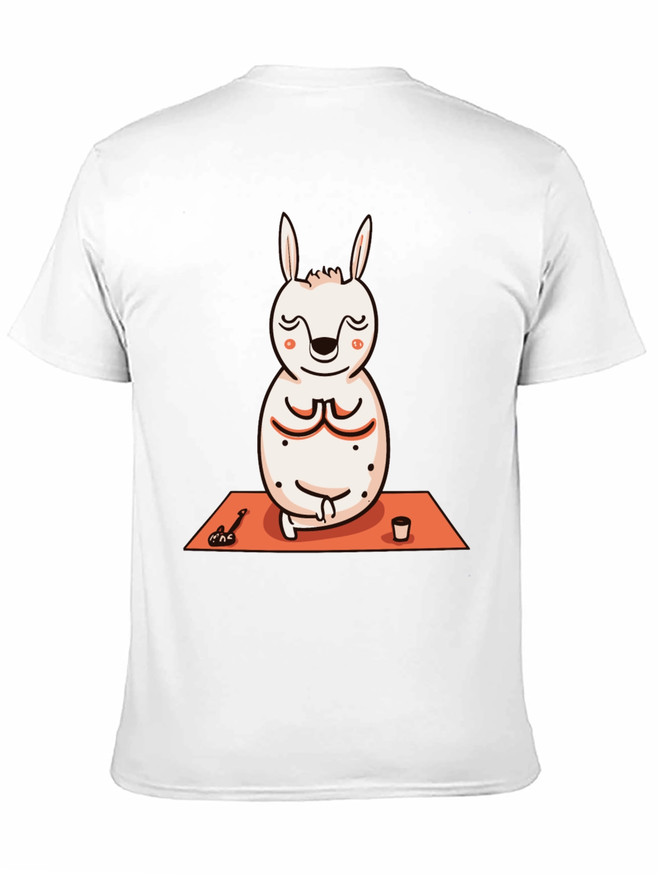 Yoga Bunny T-Shirt - Meditating Rabbit Design