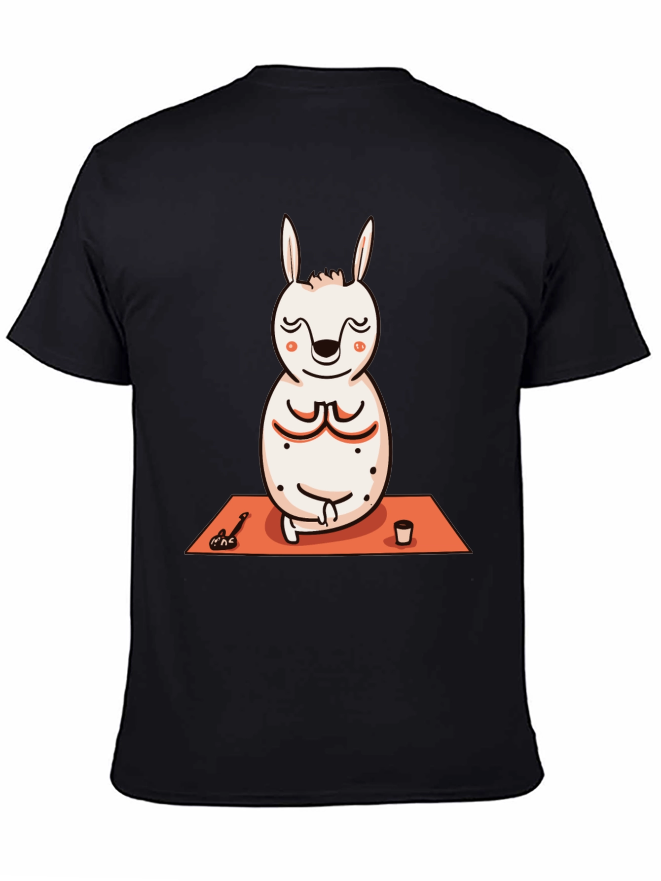 Yoga Bunny T-Shirt - Meditating Rabbit Design