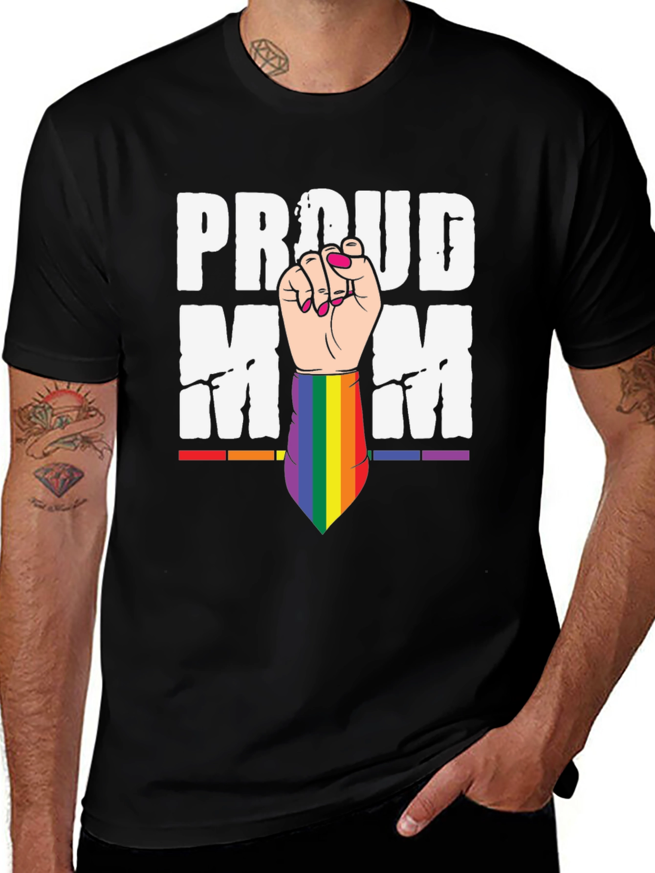 Proud Mom LGBT Pride T-Shirt