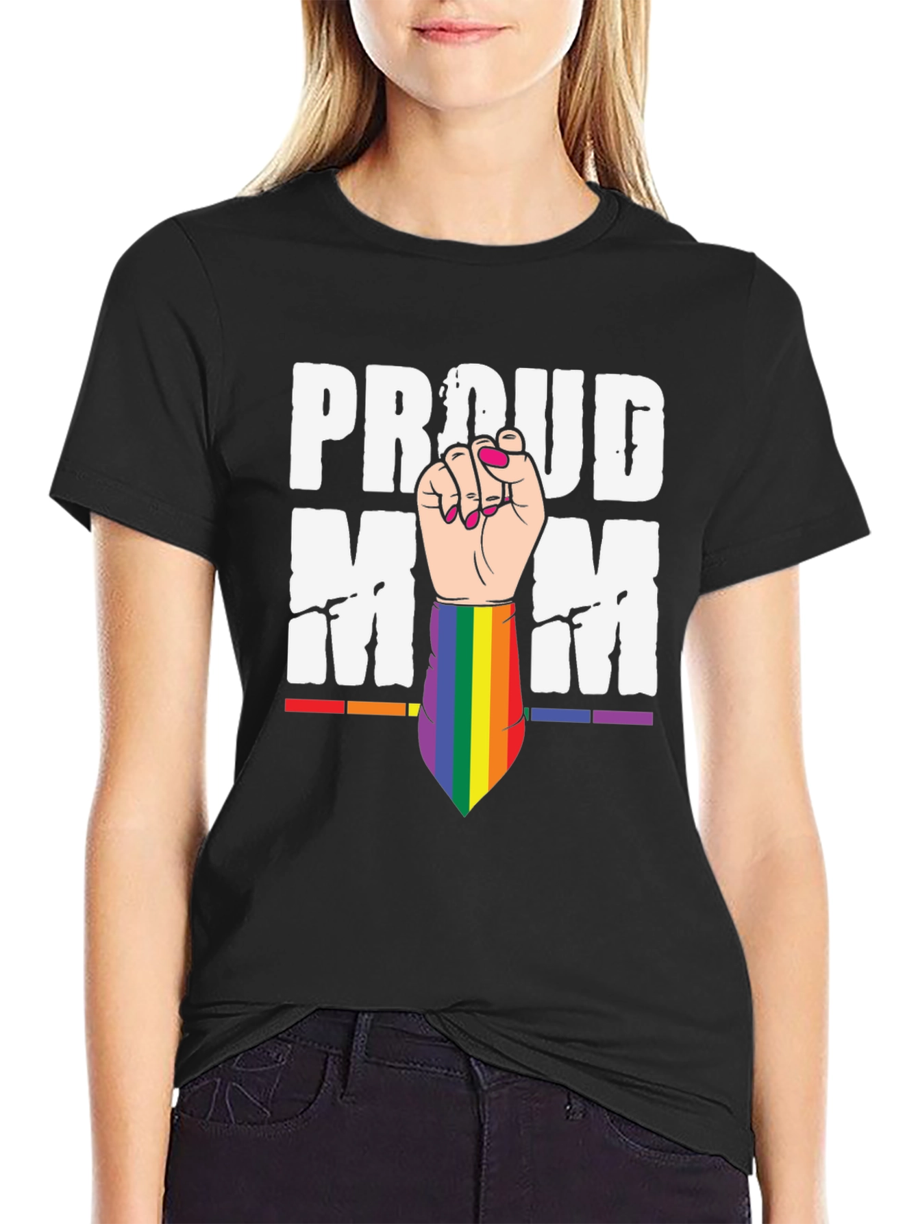 Proud Mom LGBT Pride T-Shirt