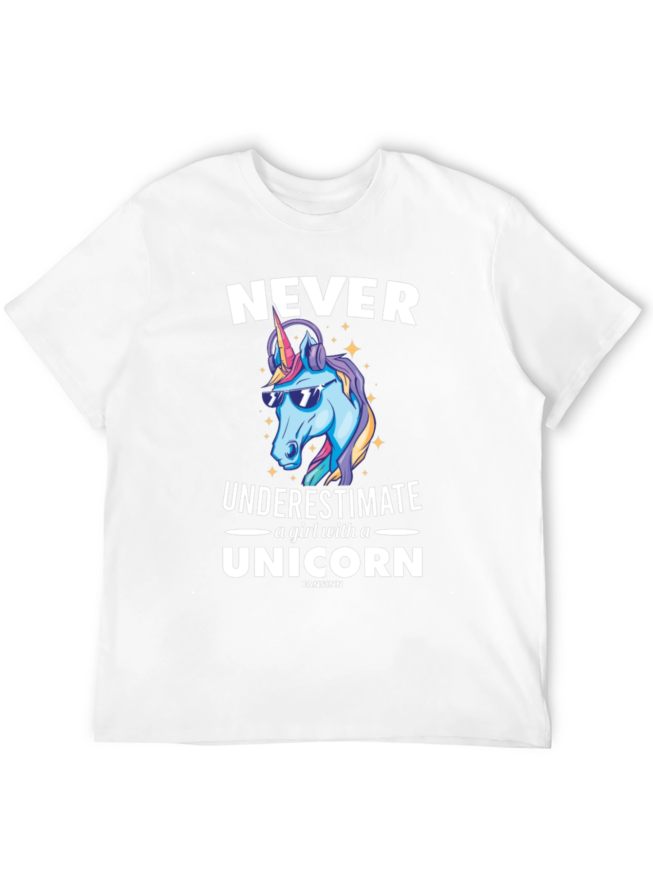 Never Underestimate Unicorn T-Shirt