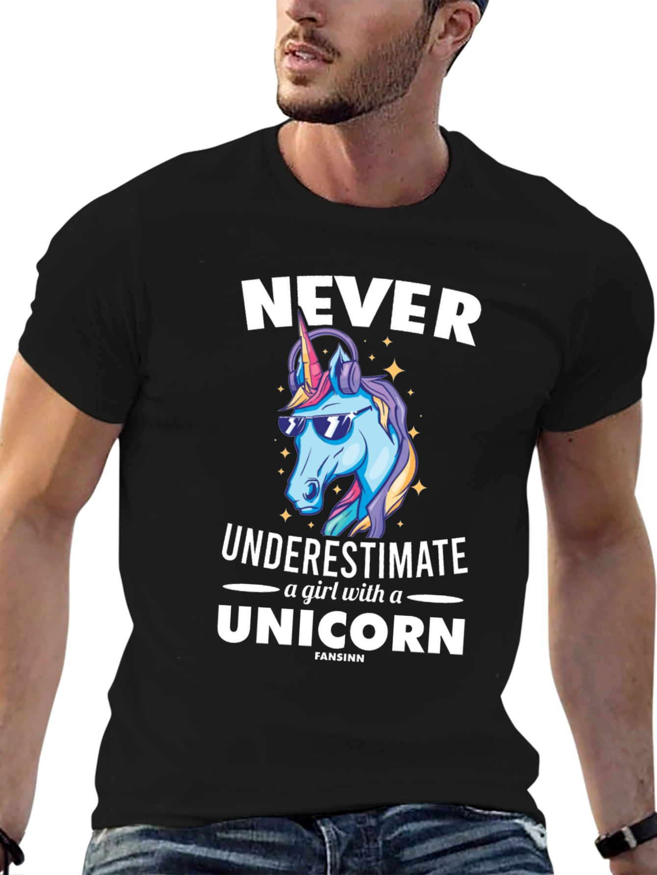 Never Underestimate Unicorn T-Shirt