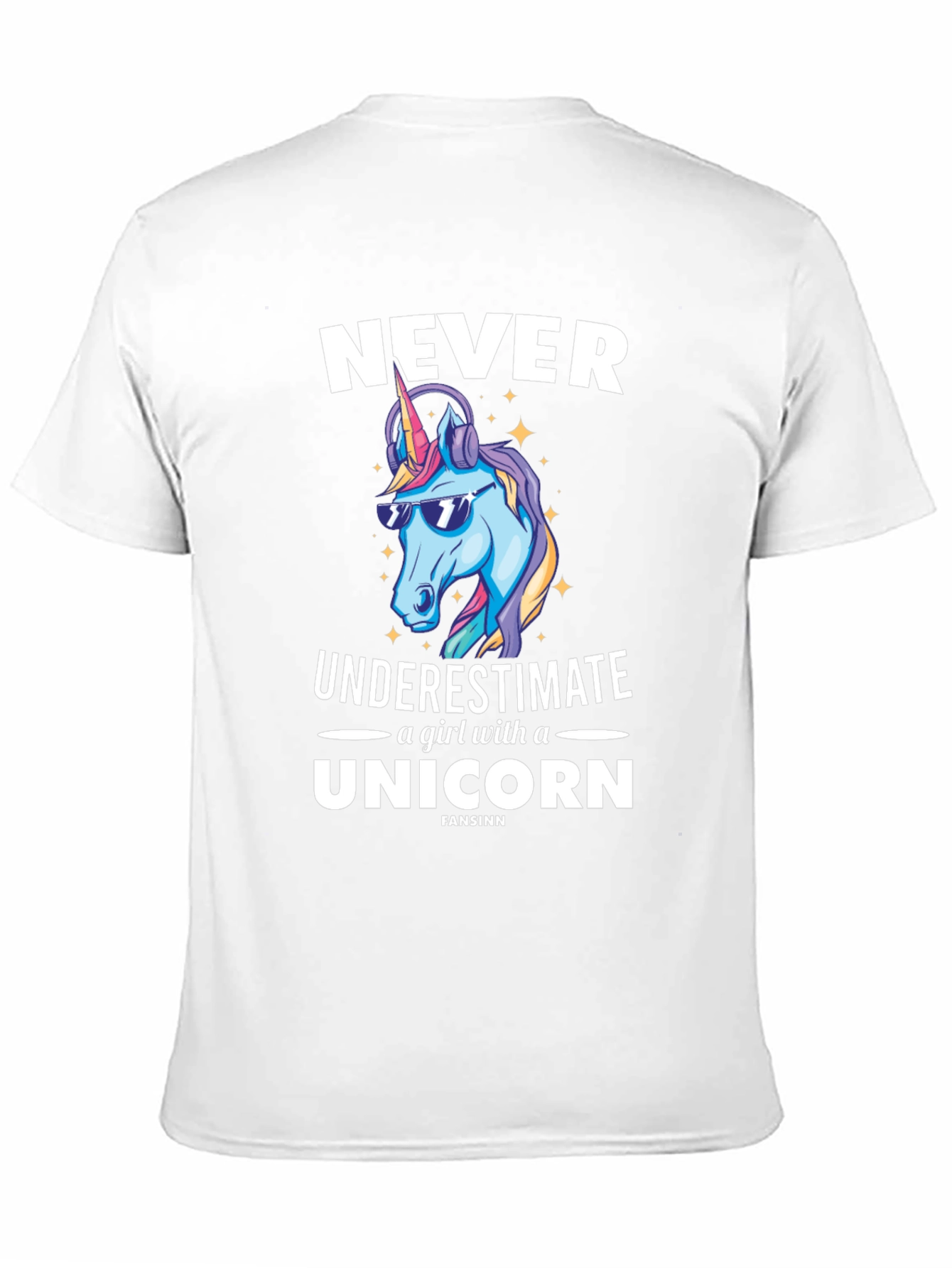 Never Underestimate Unicorn T-Shirt