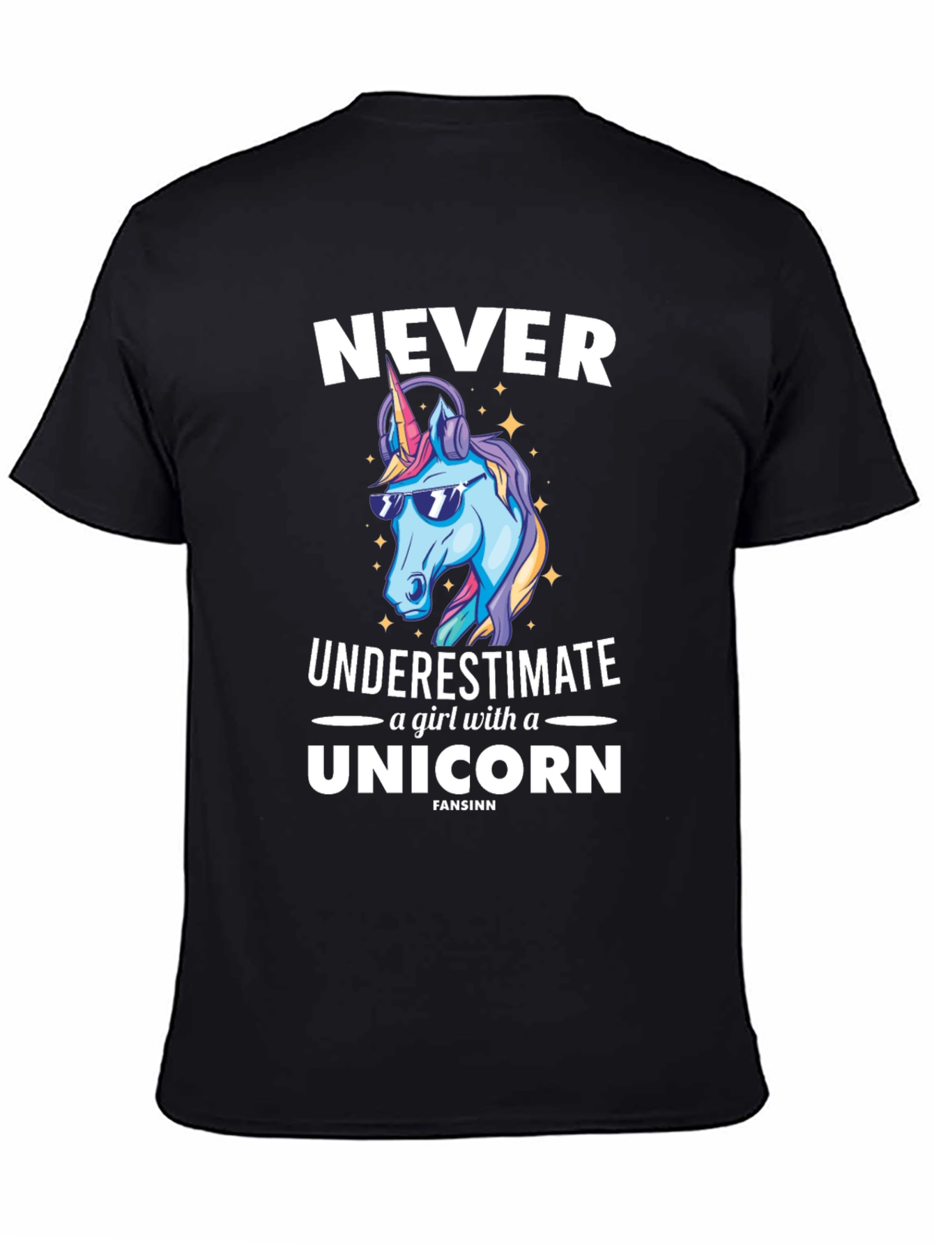 Never Underestimate Unicorn T-Shirt