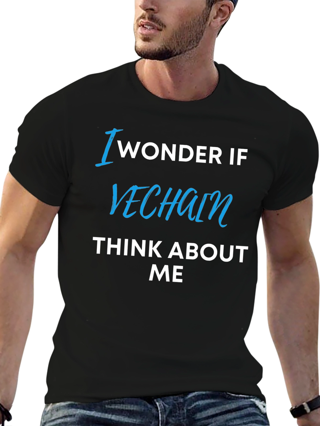 I Wonder If VeChain Thinks About Me T-Shirt