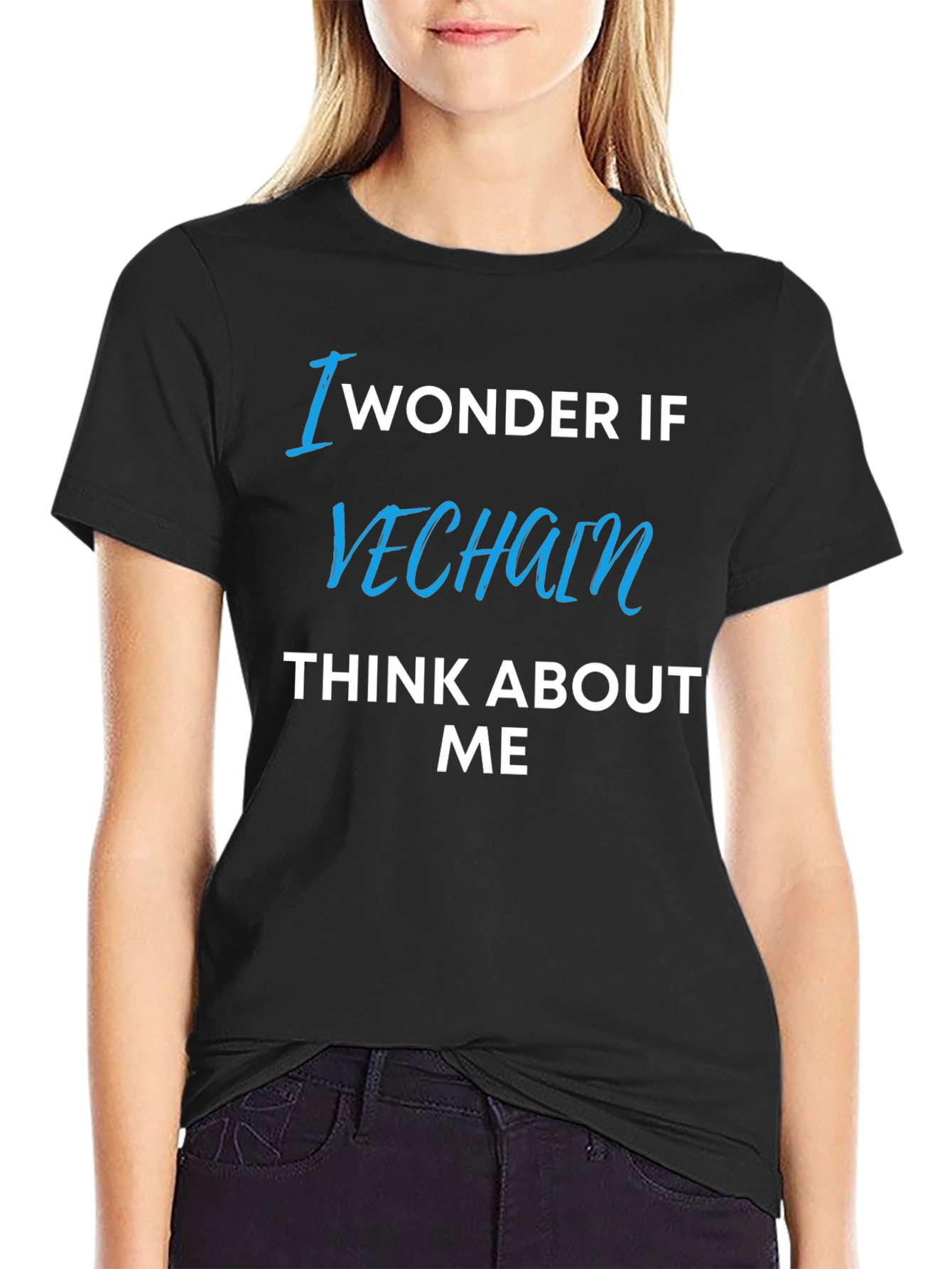 I Wonder If VeChain Thinks About Me T-Shirt