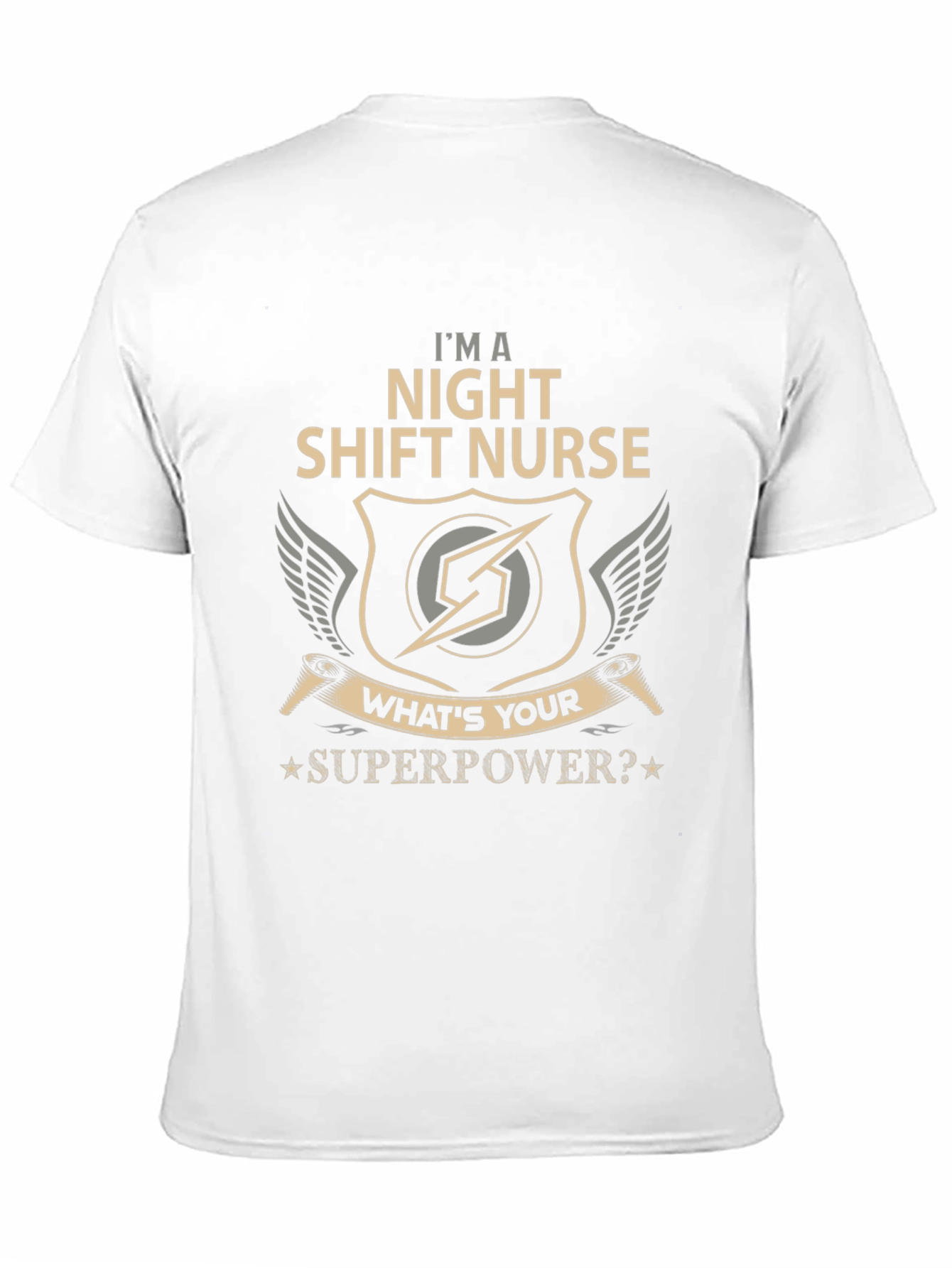 Night Shift Nurse Superpower T-Shirt