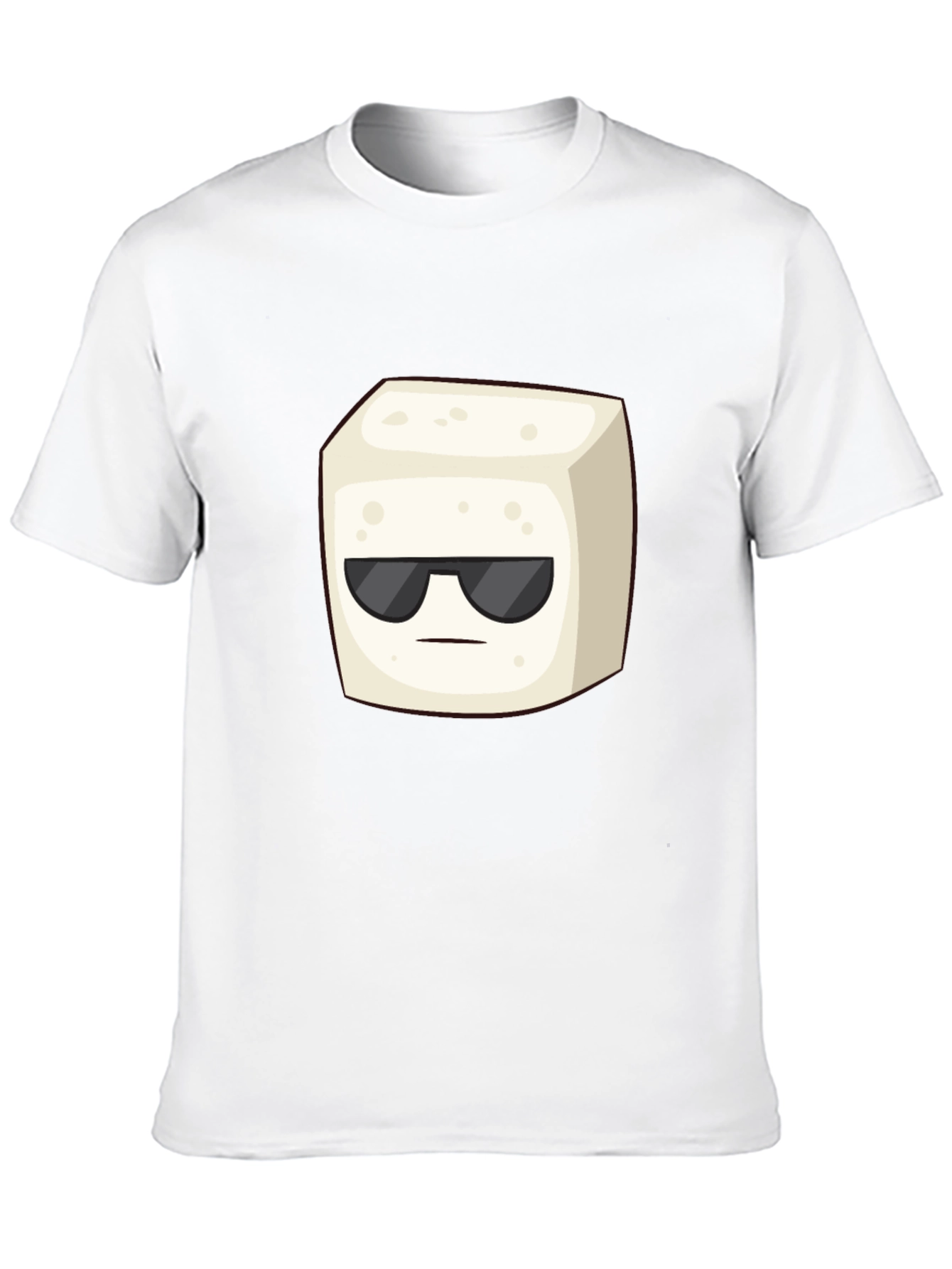 Cool Cube Graphic T-Shirt - Black