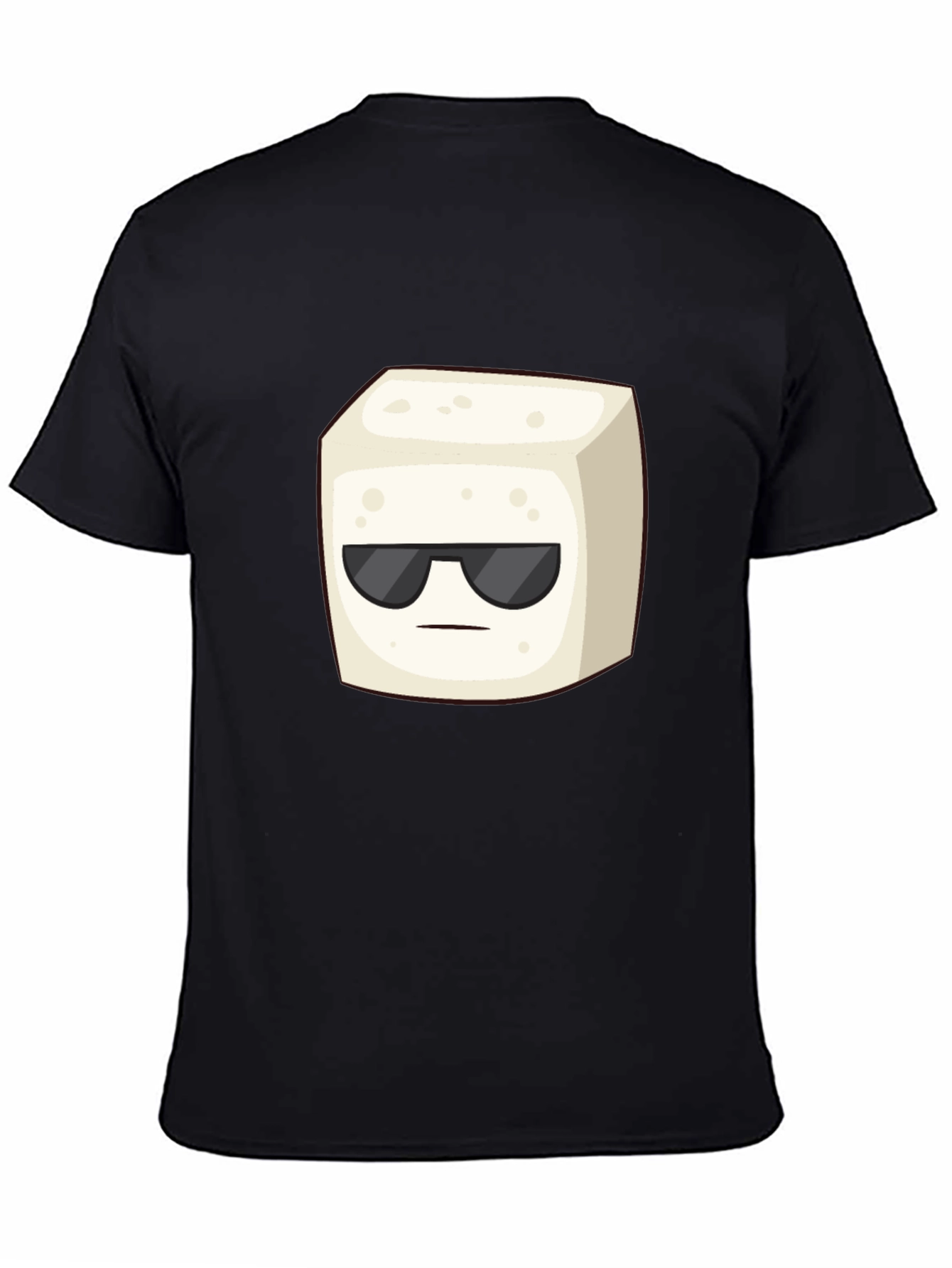 Cool Cube Graphic T-Shirt - Black