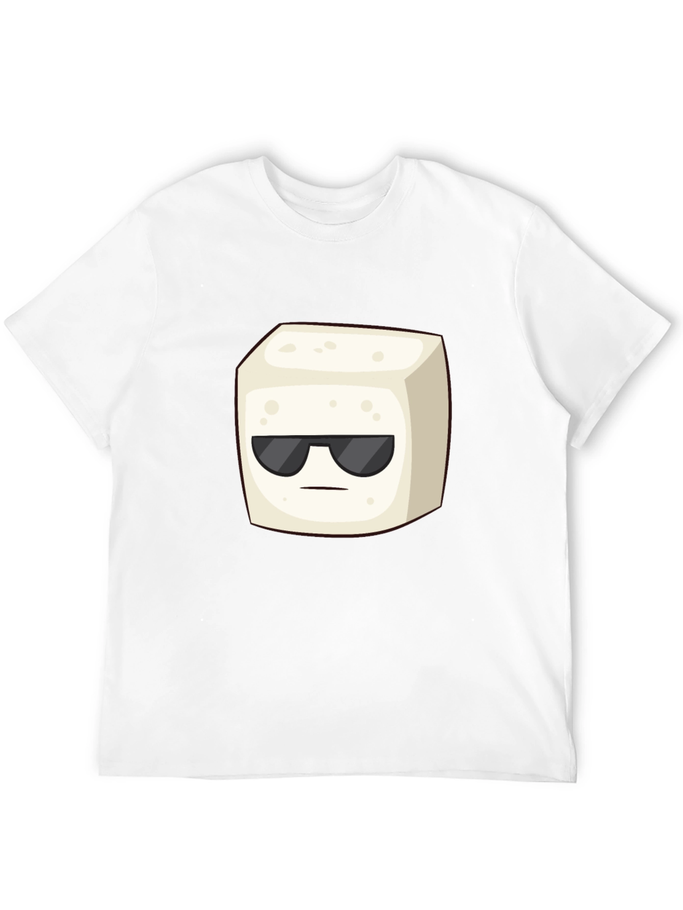 Cool Cube Graphic T-Shirt - Black