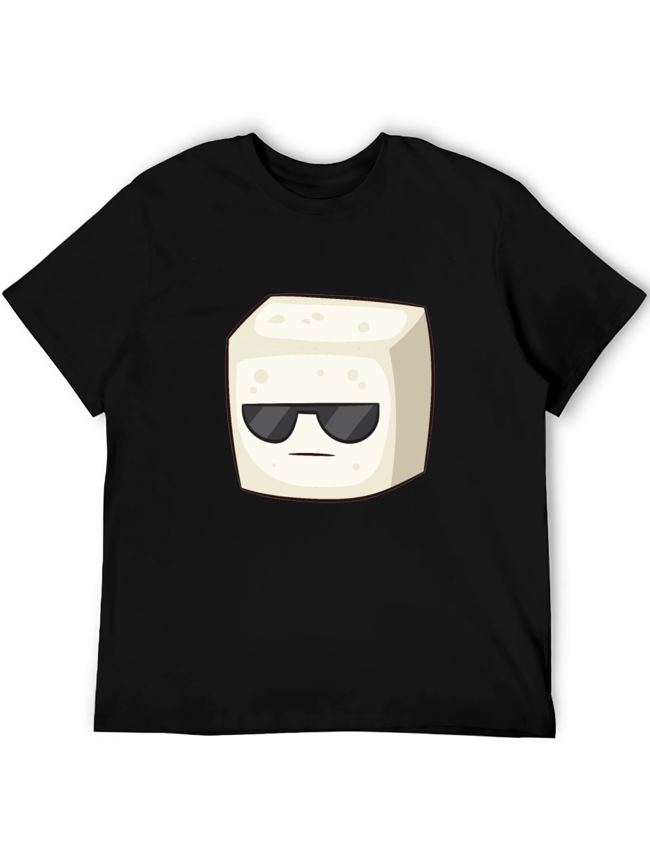 Cool Cube Graphic T-Shirt - Black